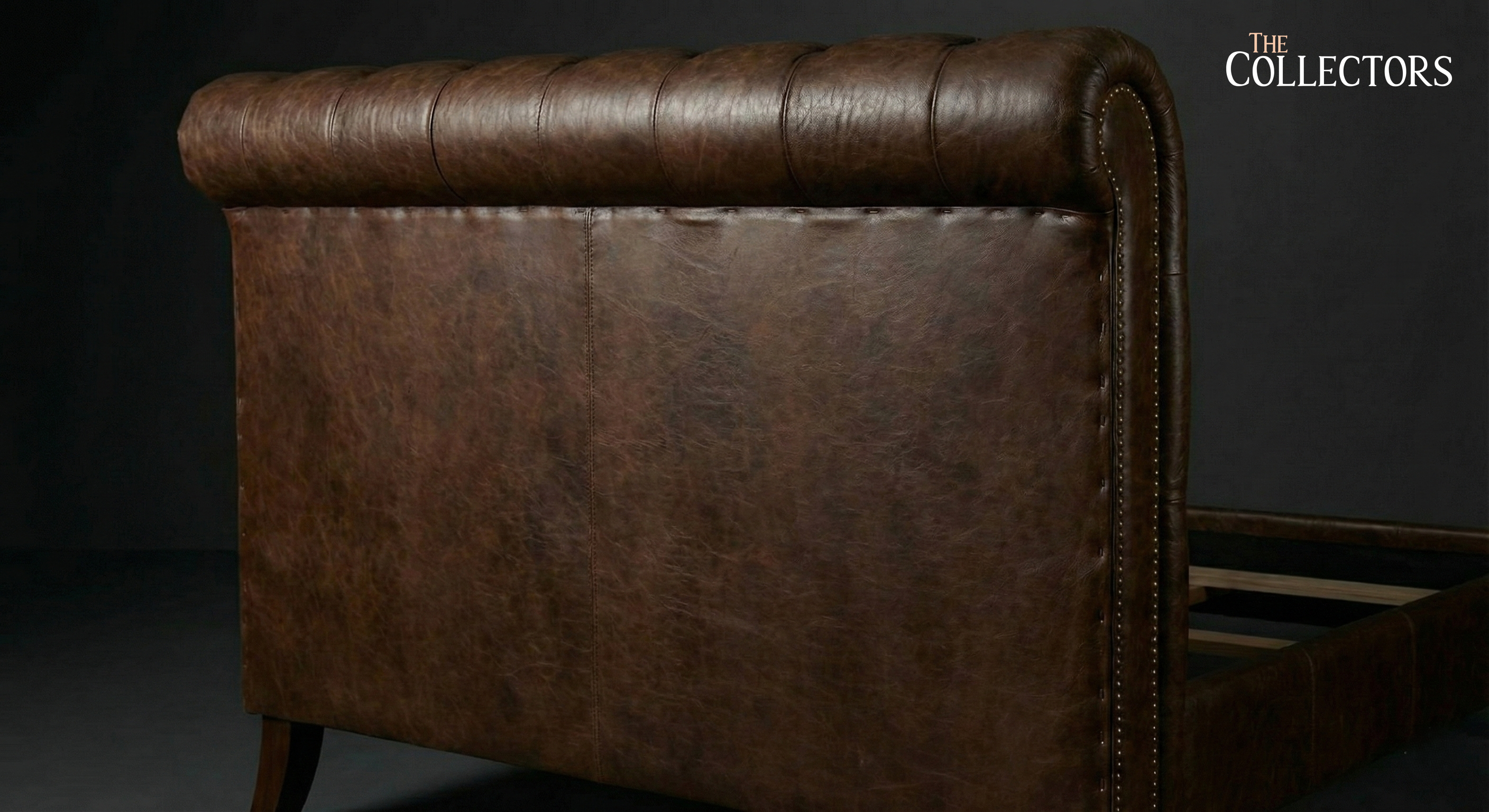 The Winston Chesterfield Leather Bed — image 6