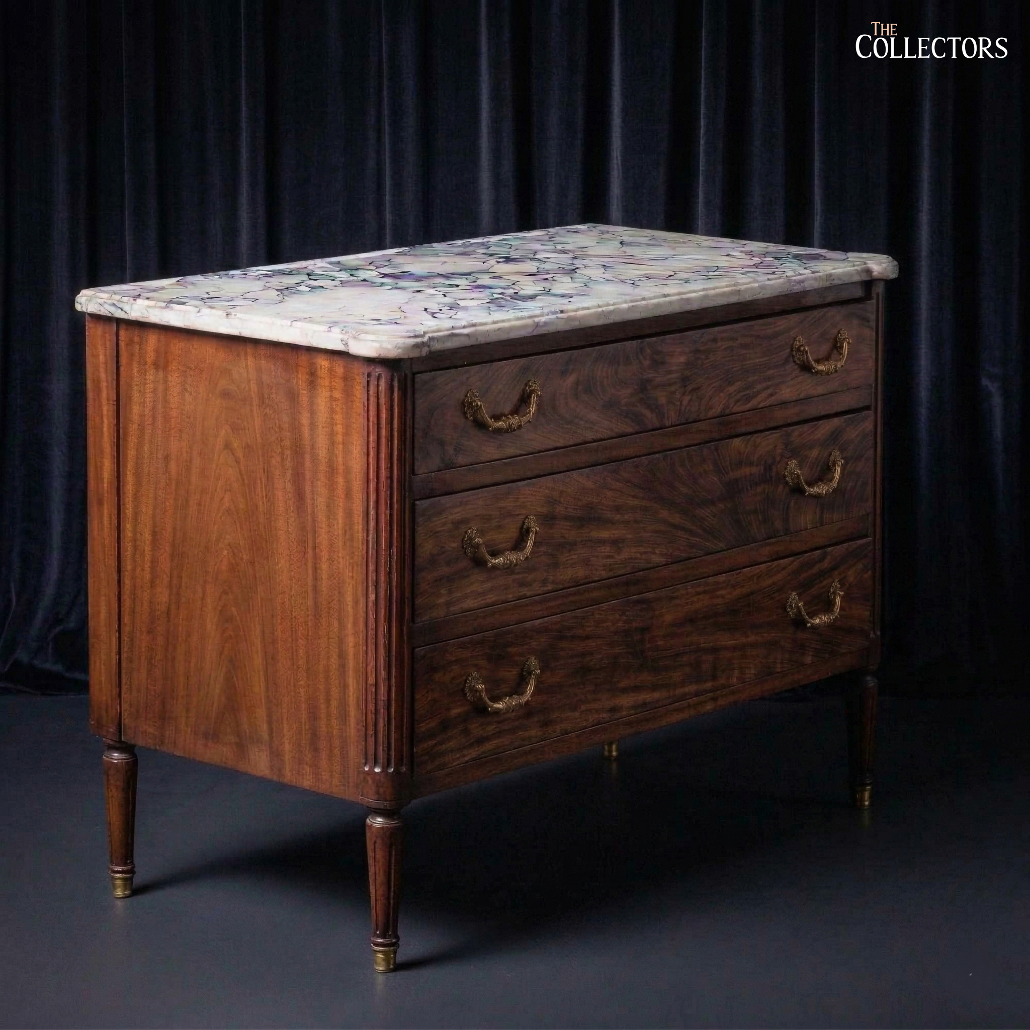 The Trocadéro Neoclassical Marble-Top Chest — image 3