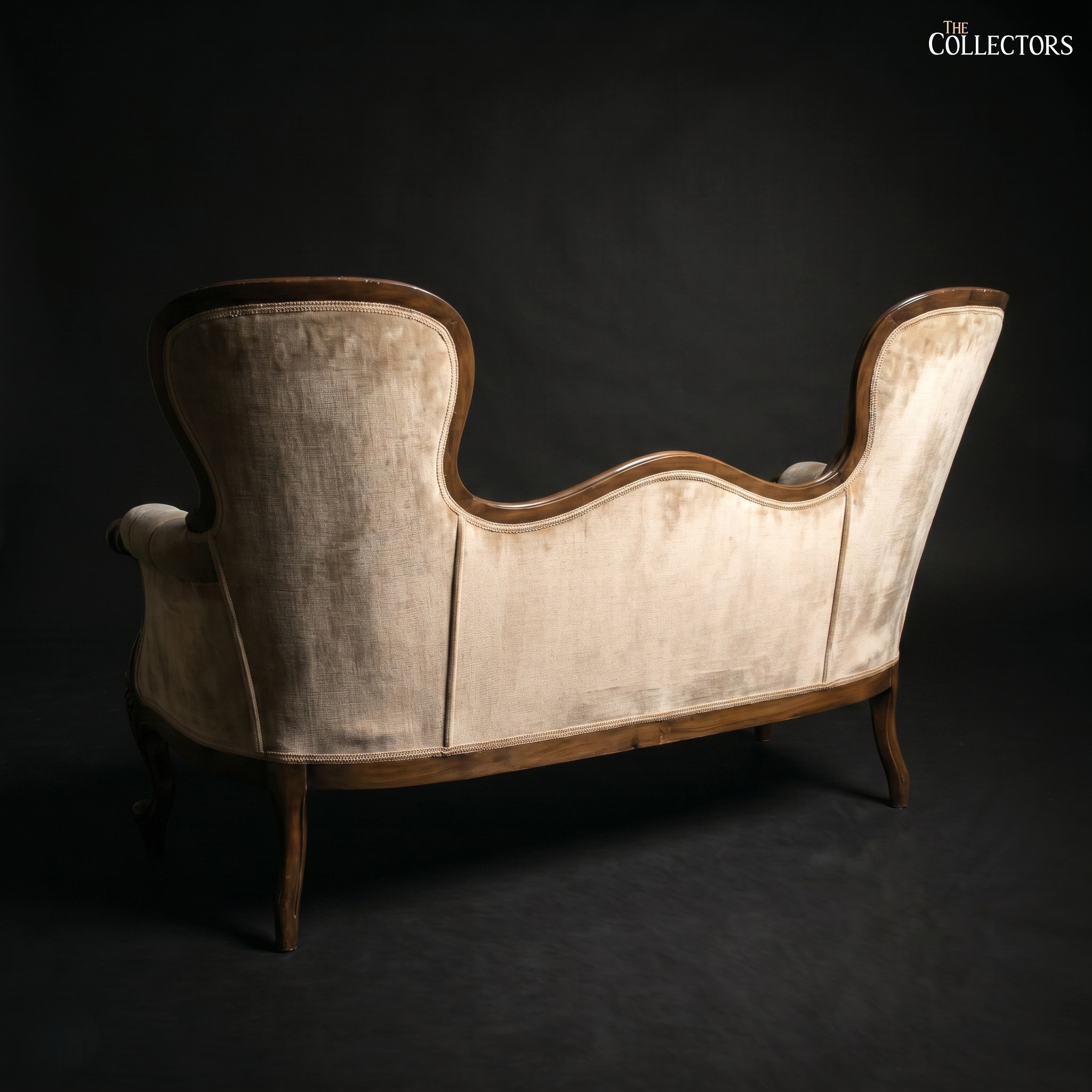 The Victorian Rococo Revival Double-Back Settee — image 5