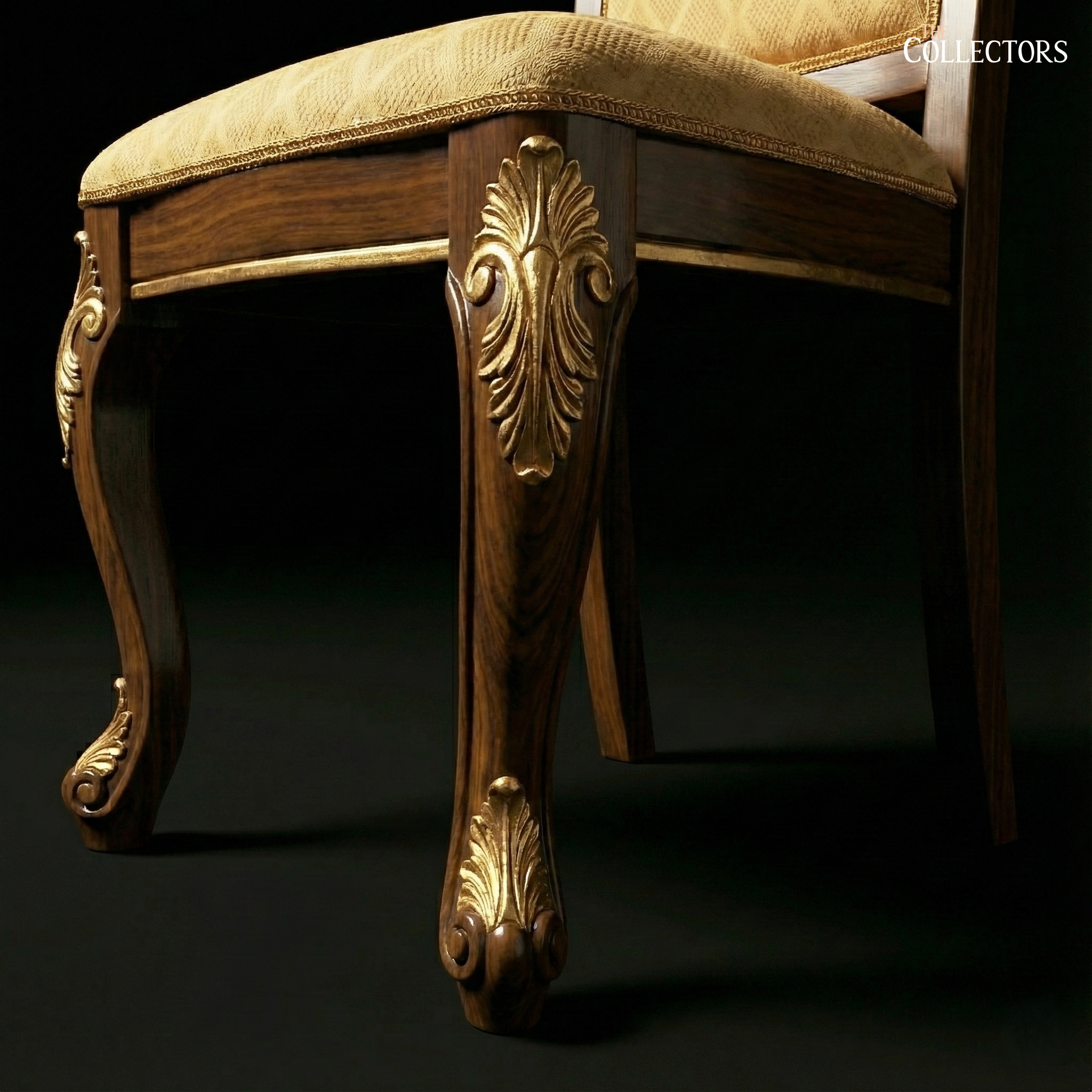 Whispers of the Petit Trianon: A Rococo Dining Ensemble — image 7