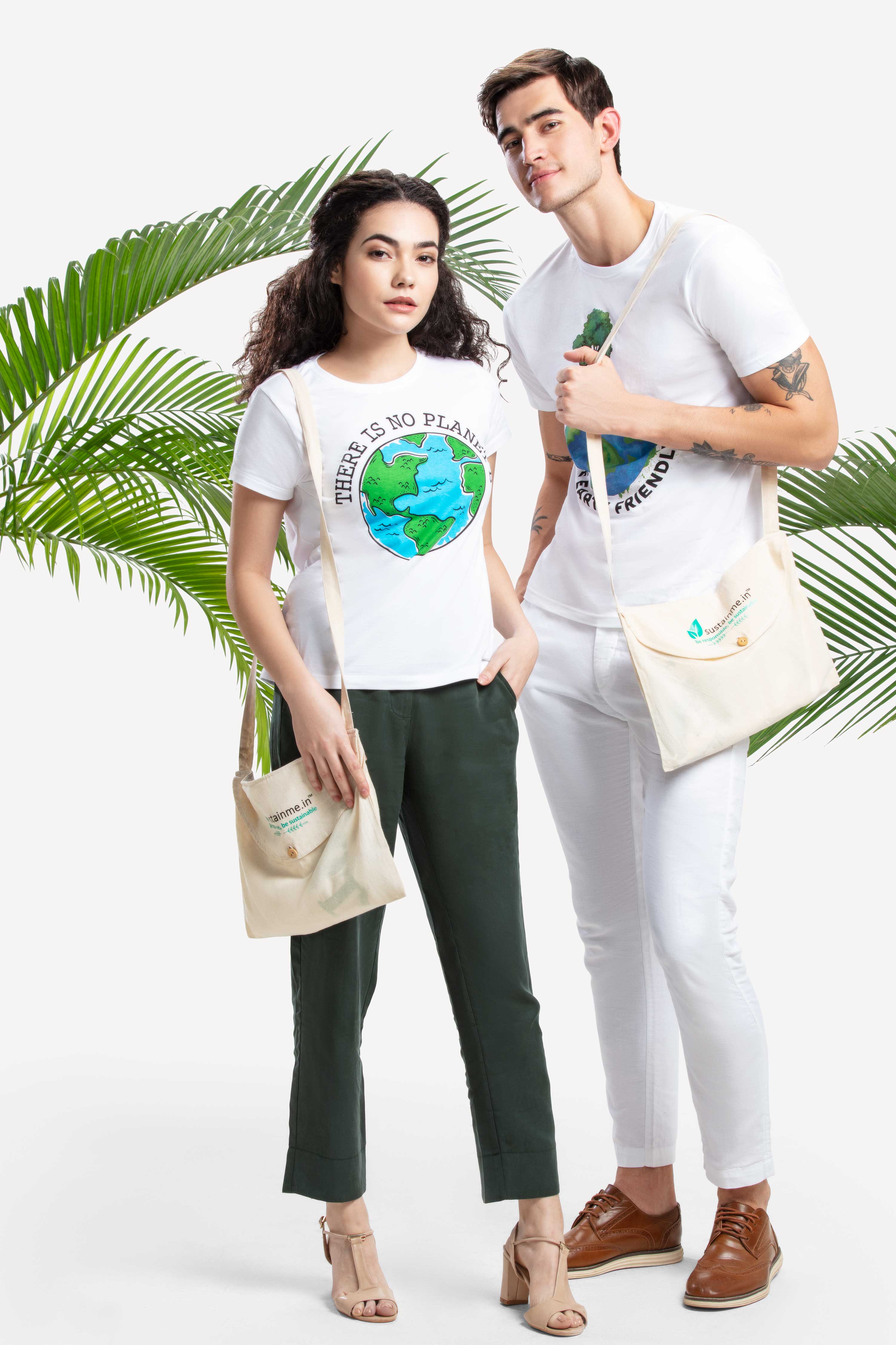 Organic Cotton Cross Body T shirt Bag — image 4