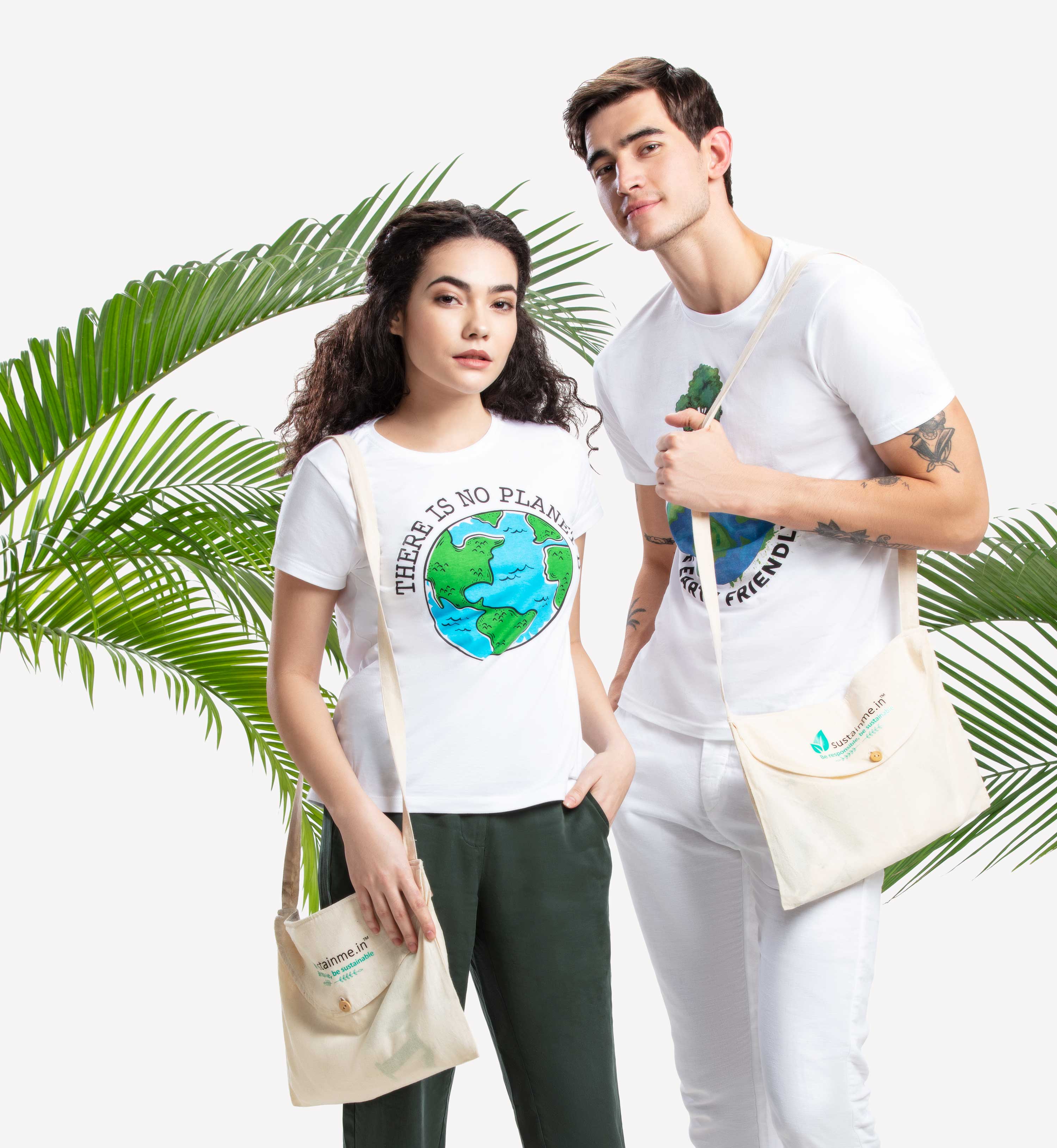 Organic Cotton Cross Body T shirt Bag — image 7