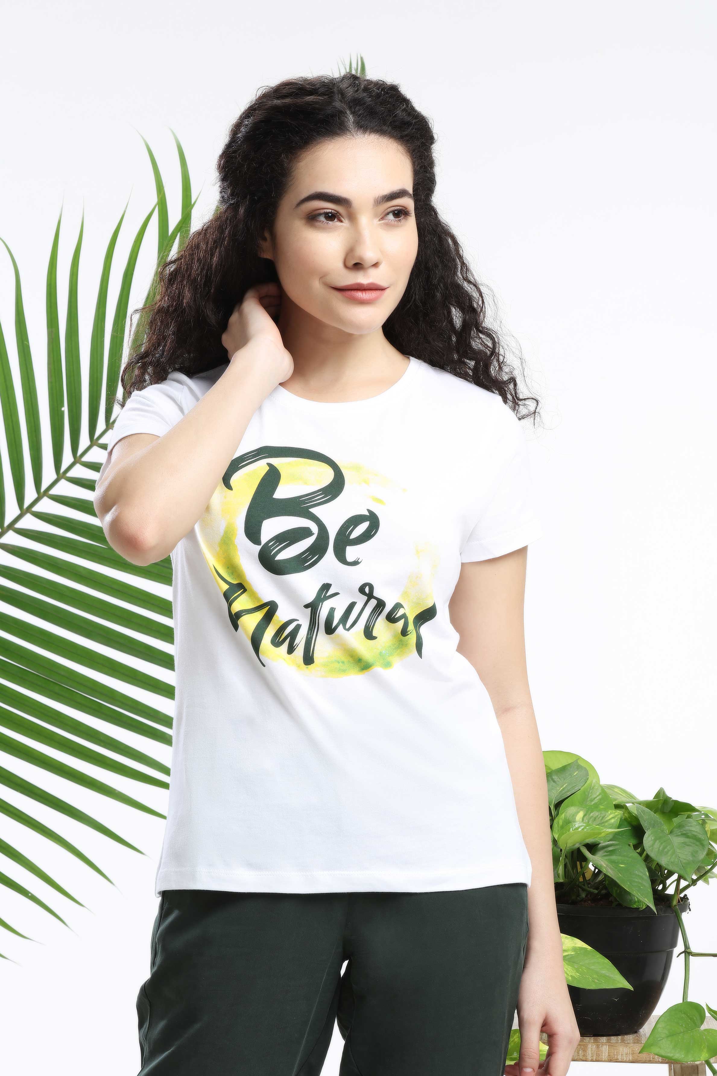 Be Nature Womens T-shirt — image 1
