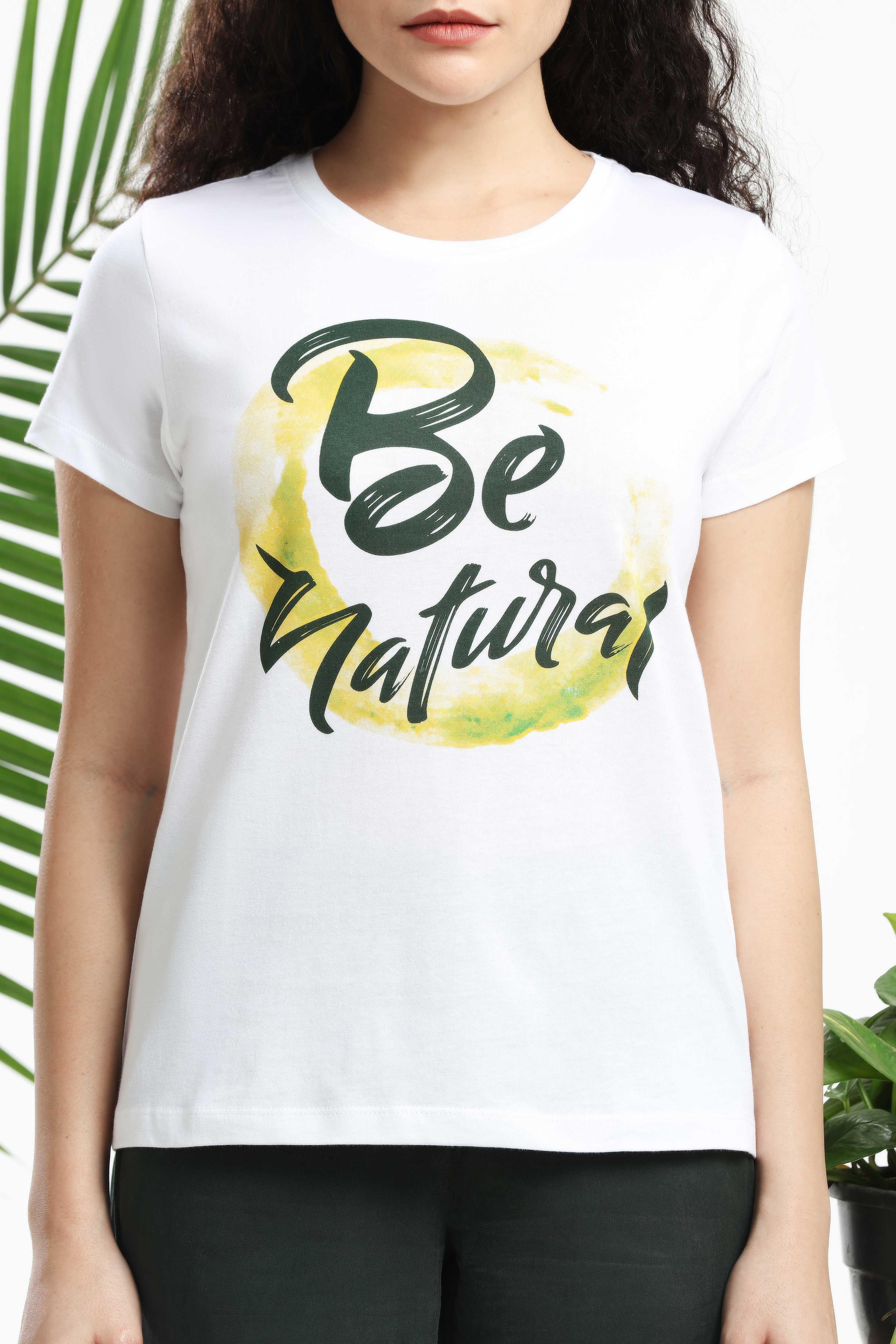 Be Nature Womens T-shirt — image 3