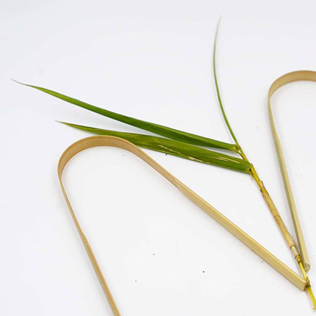 Handmade Bamboo Tongue Scraper Pack Of 2 — image 2