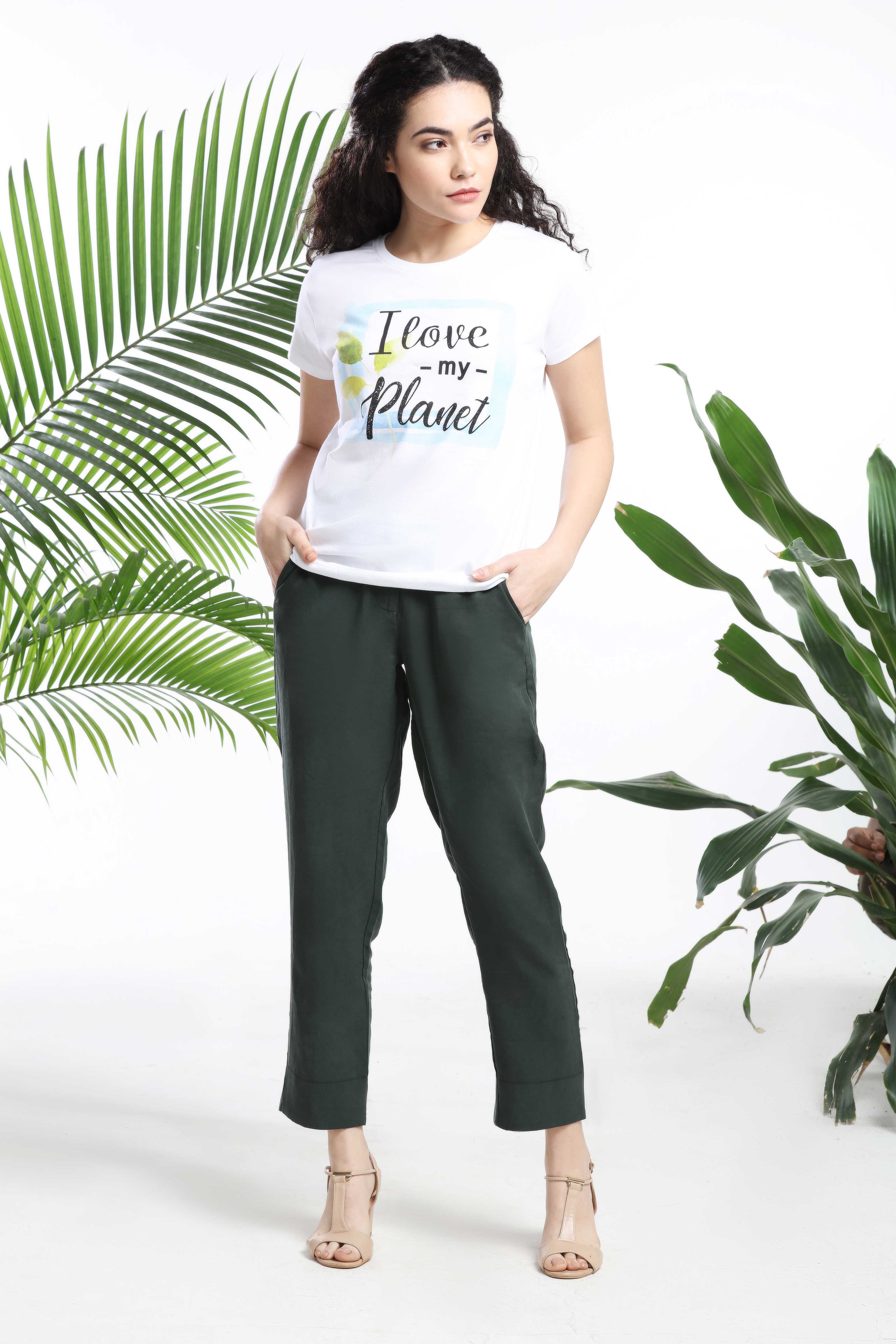 I Love my Planet Womens T-shirt — image 5