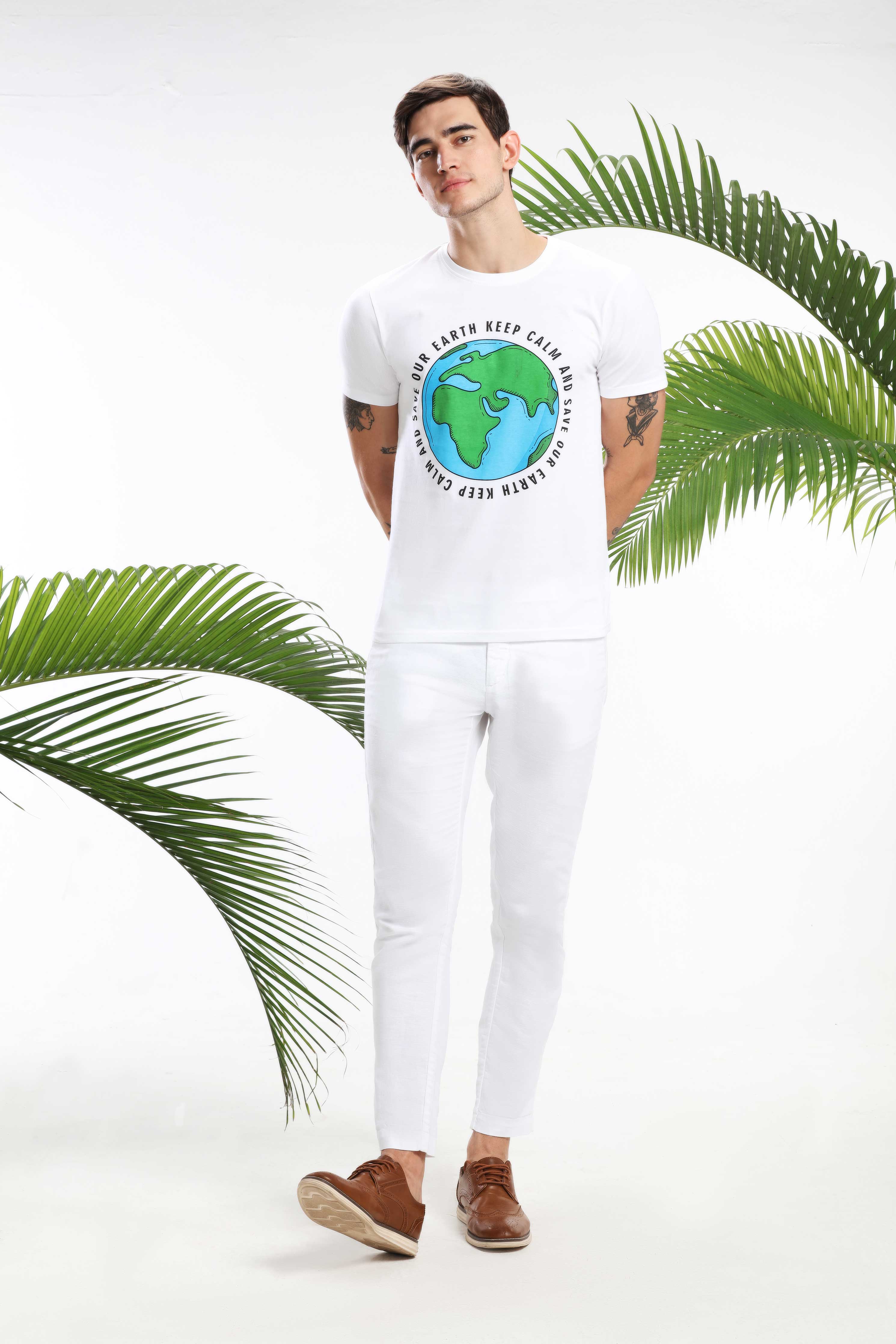 Keep Calm and save our earth Men T-shirt — image 5