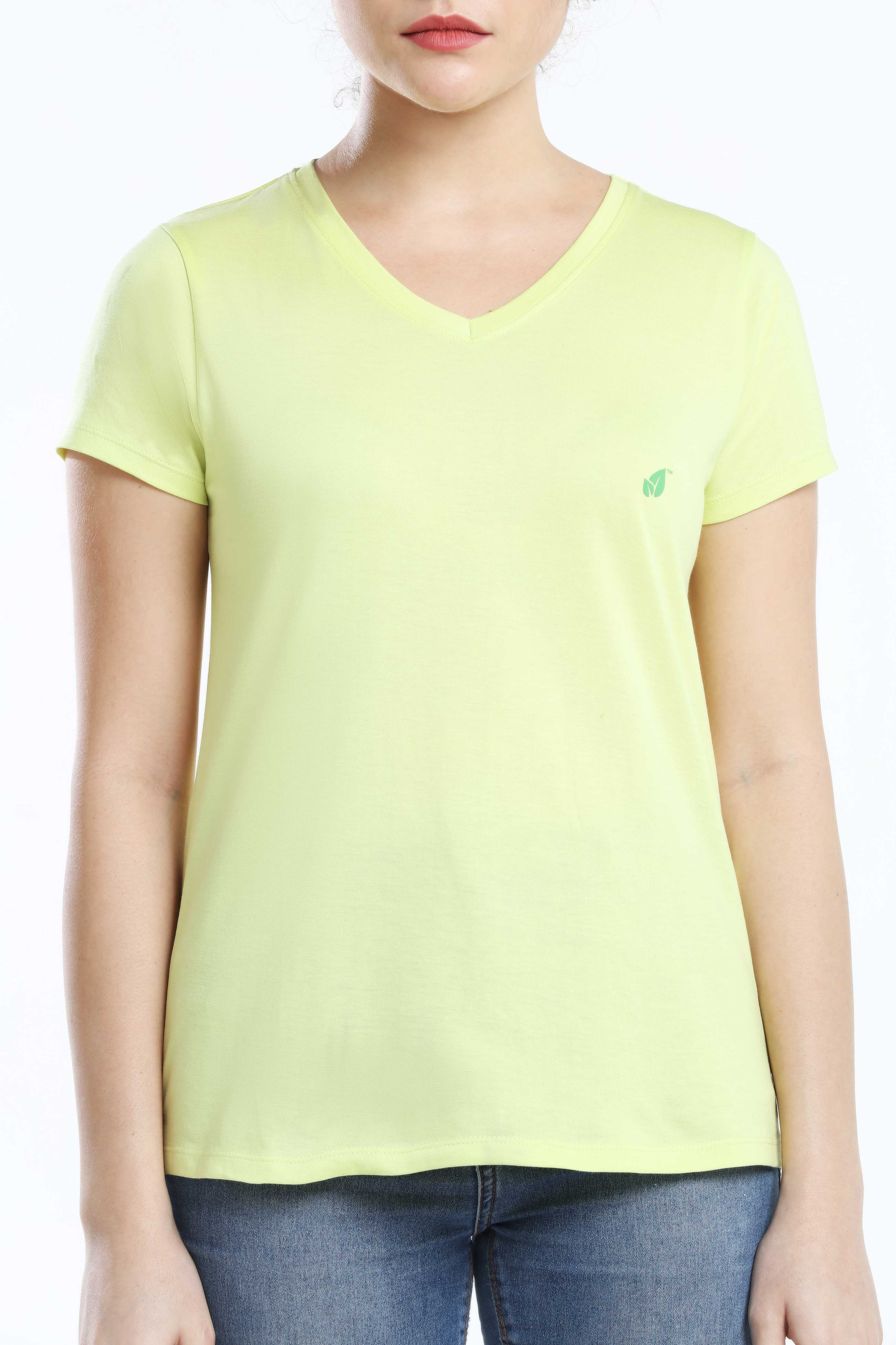 Pima Cotton Women T Shirt - Mint — image 4