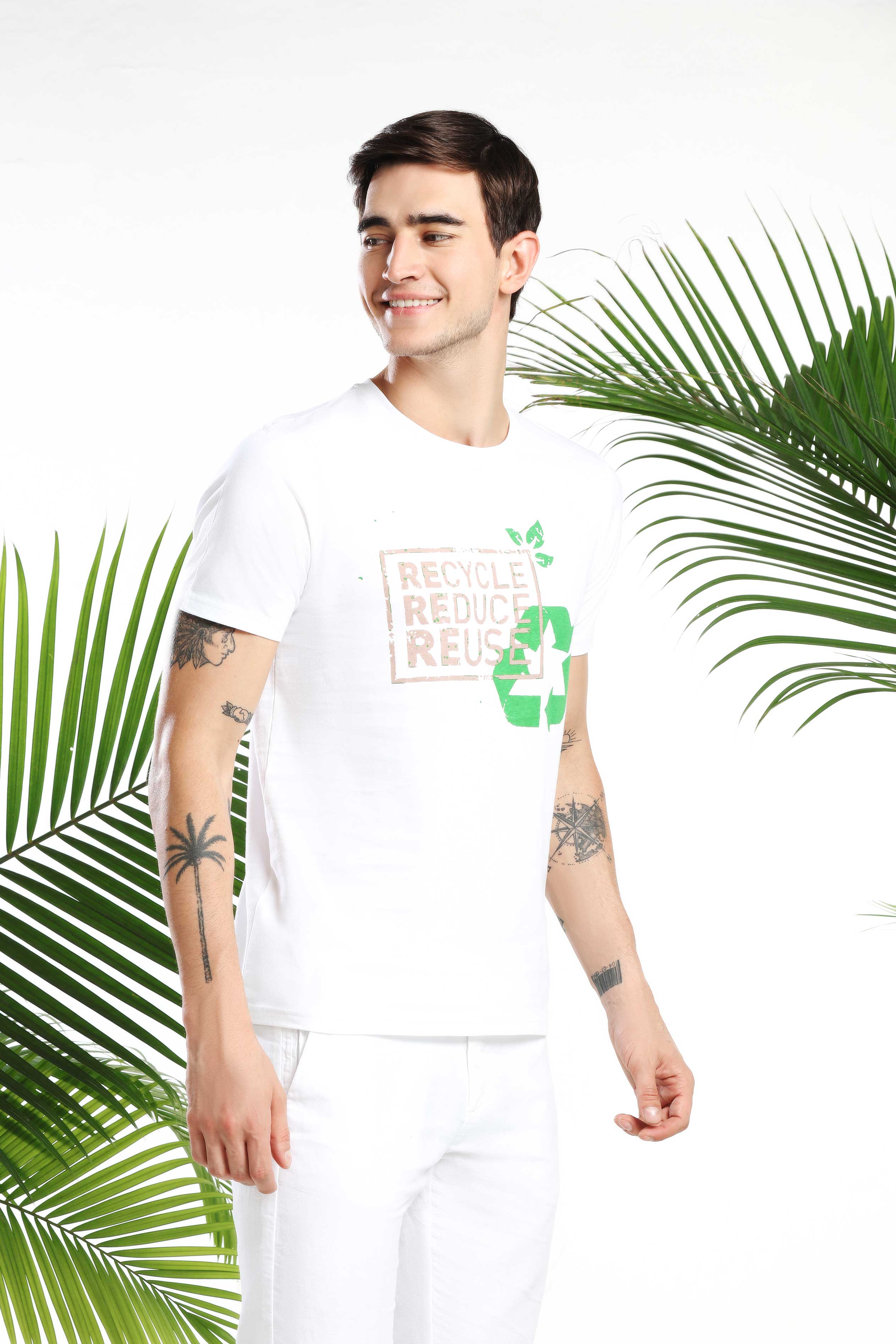 Recycle Reduce Reuse Men T-shirt — image 2