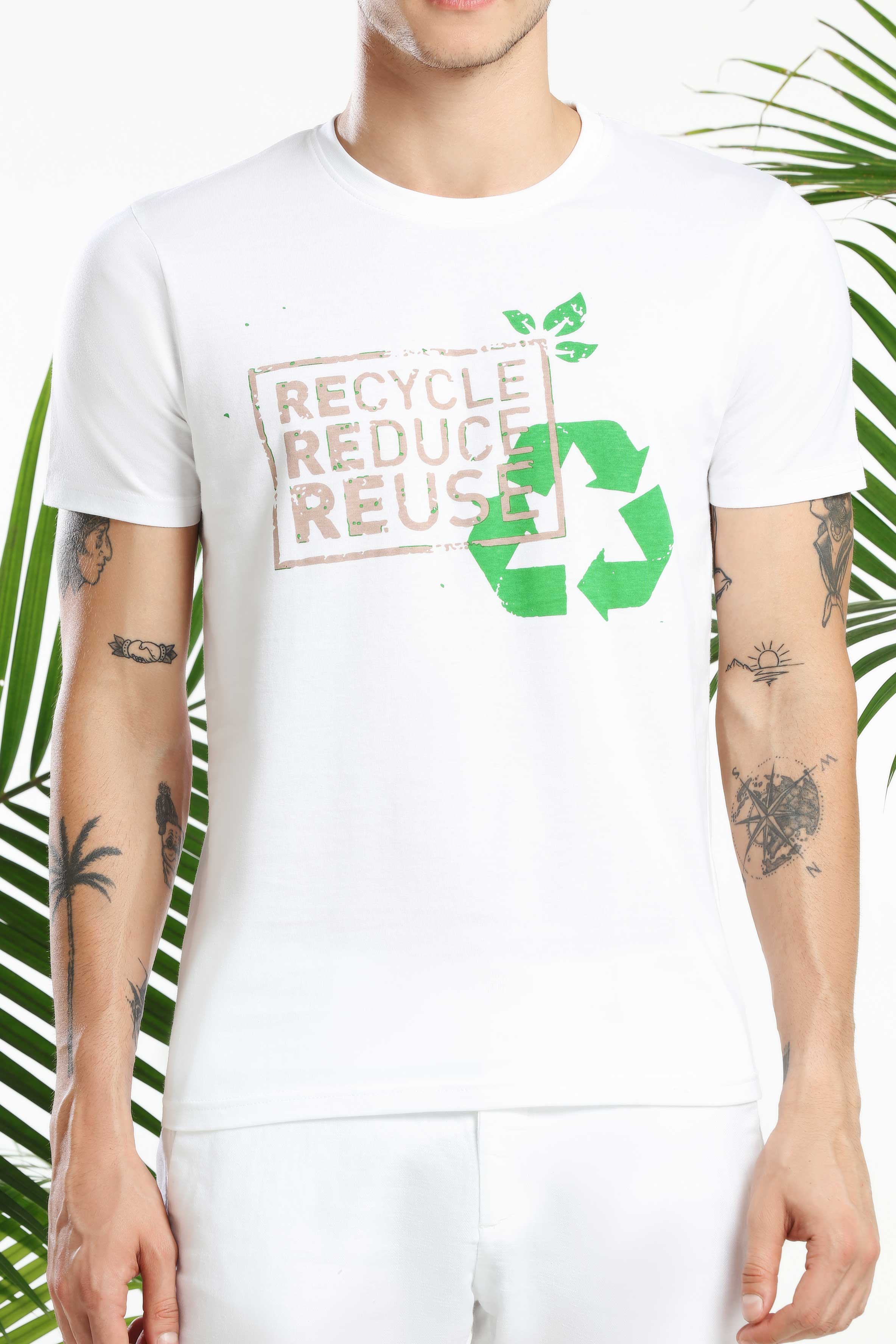 Recycle Reduce Reuse Men T-shirt — image 3