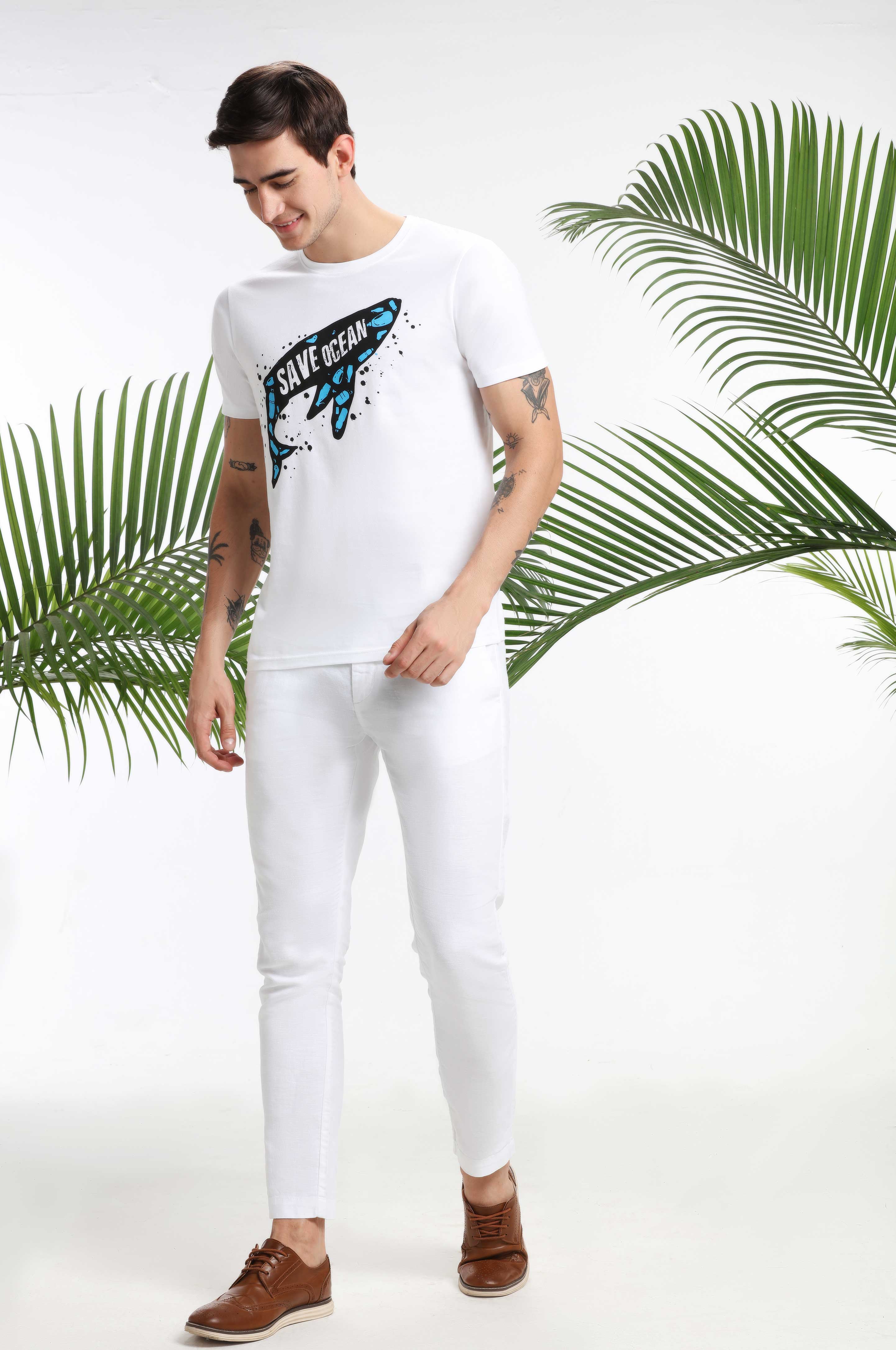 Save Ocean Men T-shirt — image 5