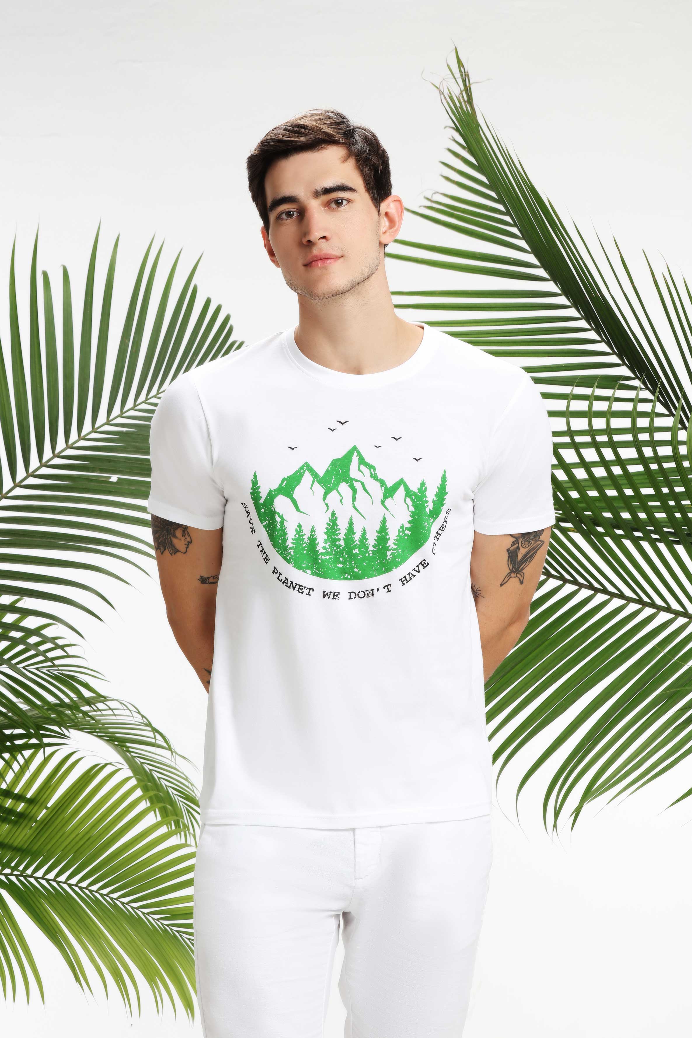 Save the Planet We don't have others Men T-shirt — image 6