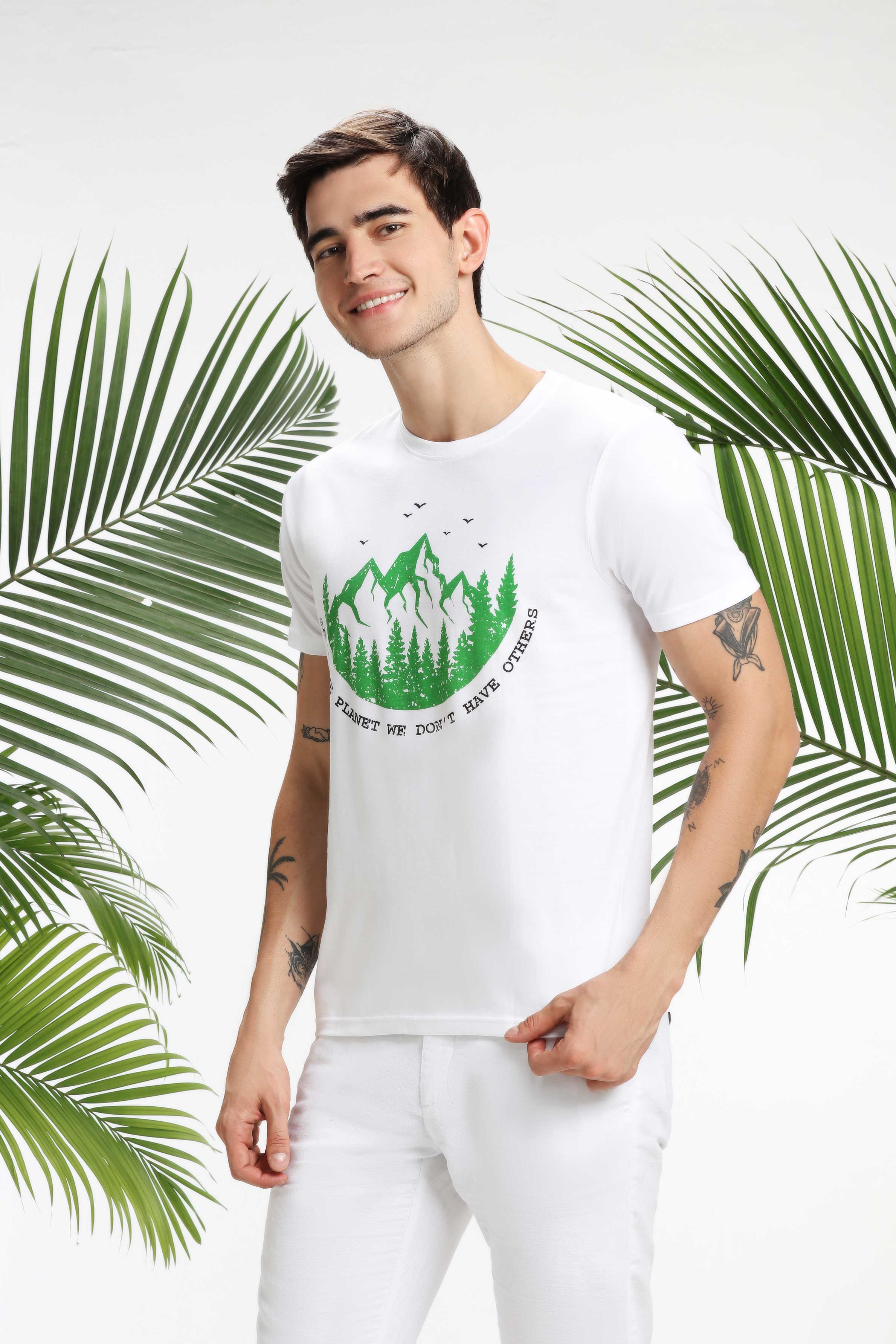 Save the Planet We don't have others Men T-shirt — image 7
