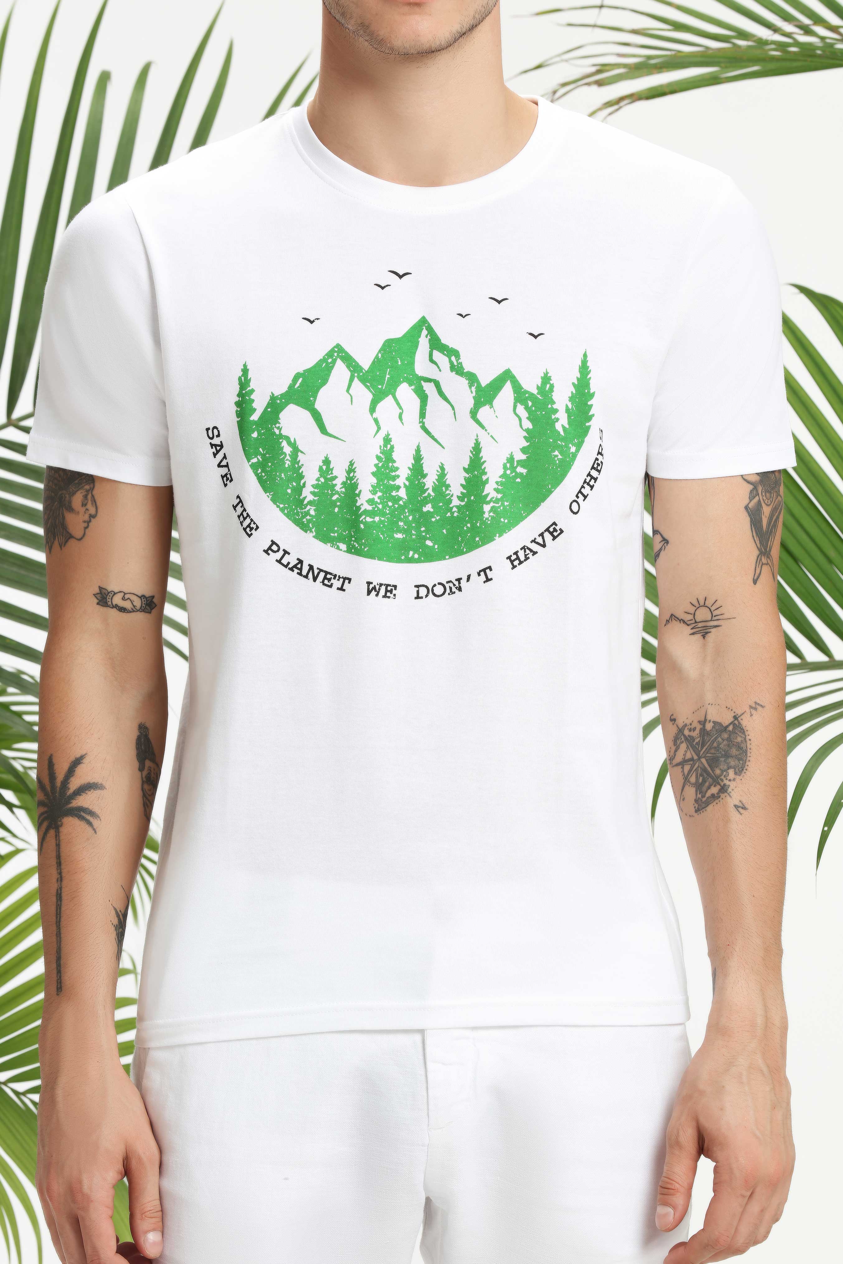 Save the Planet We don't have others Men T-shirt — image 8