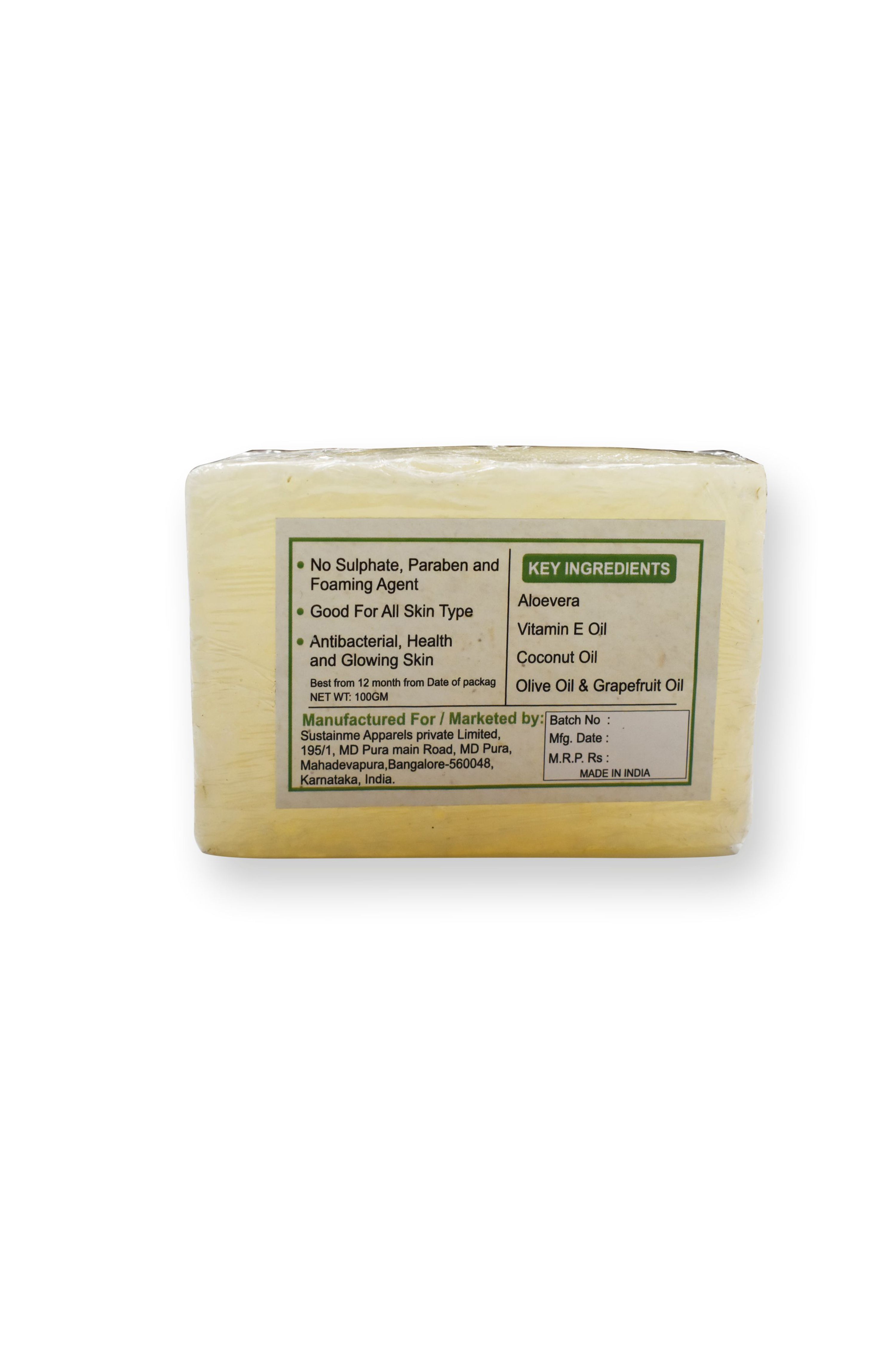 PURE ALOVERA SOAP - PACK OF 2 — image 2