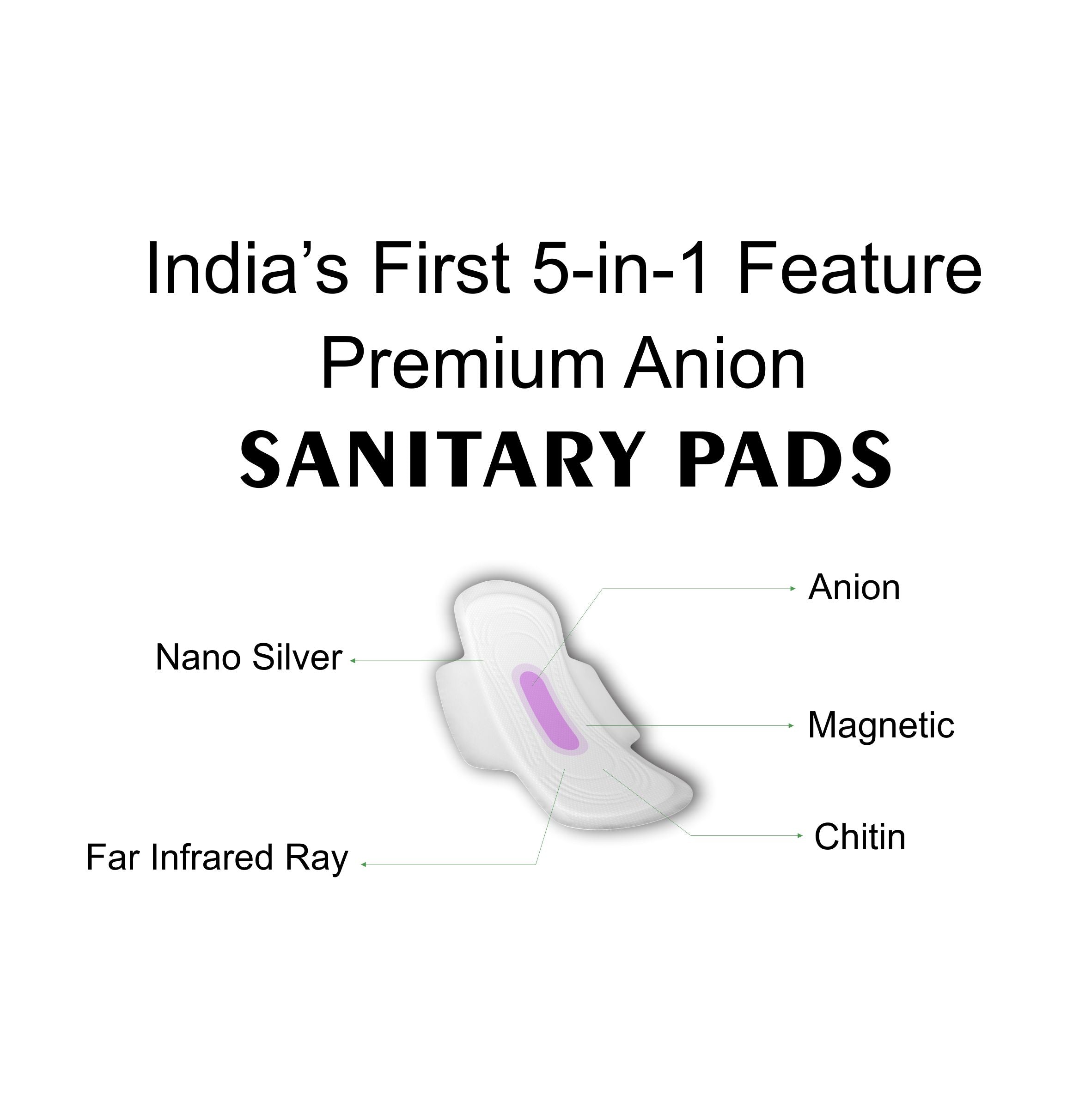 Biodegradable Sanitary Pads - Overflow 290 mm (Pack Of 10) — image 3