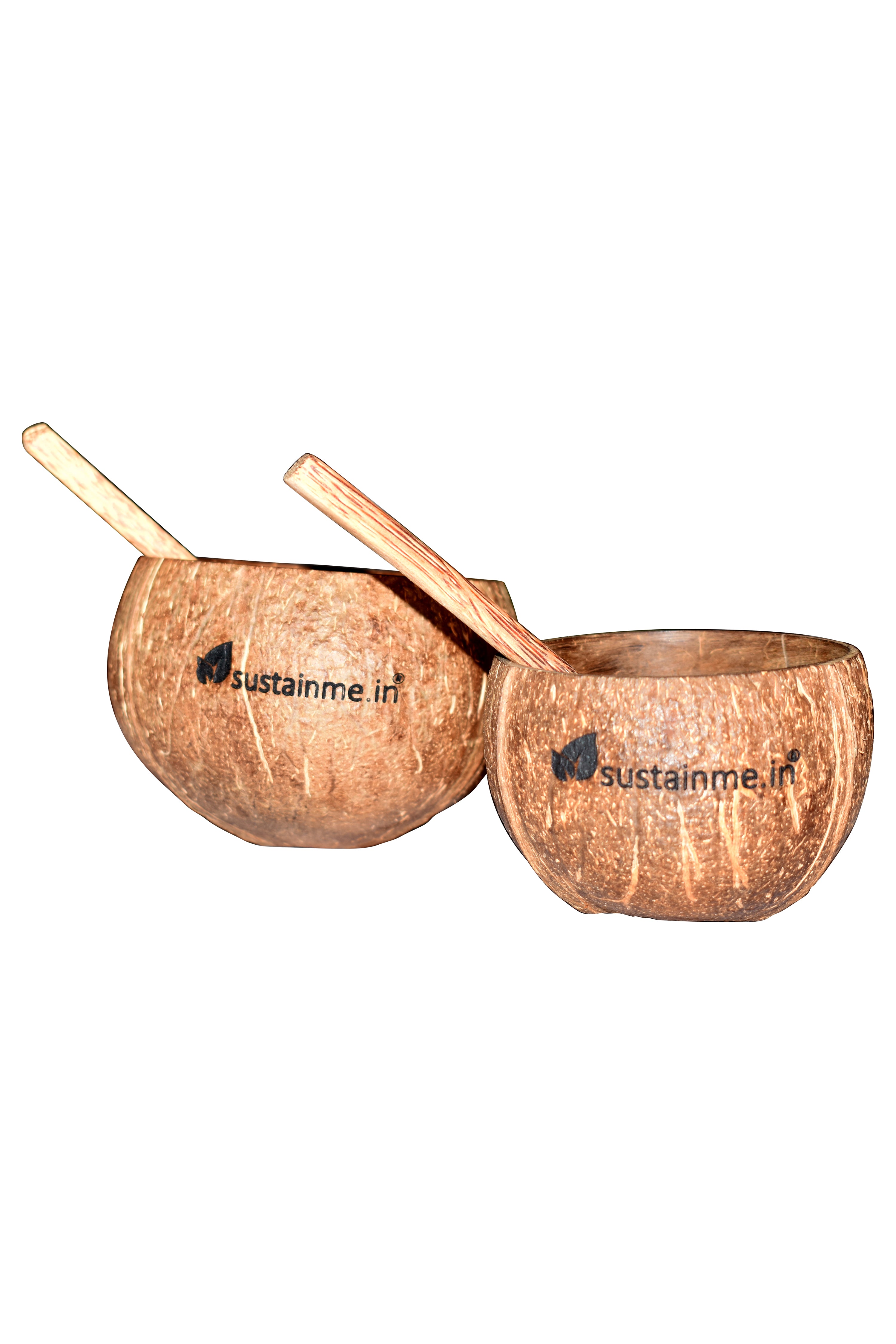Coconut raw Food Bowl - set of 2 — image 1
