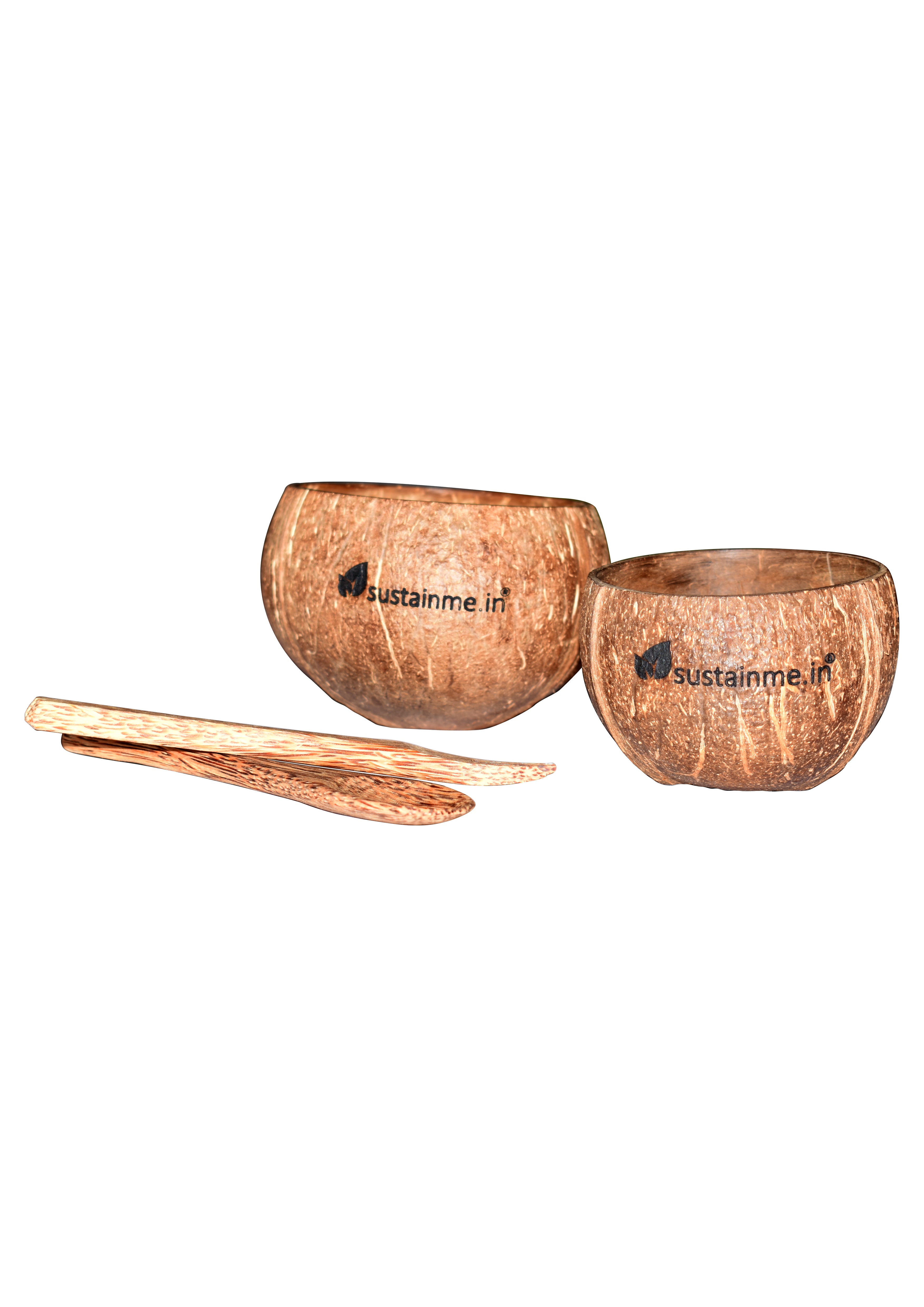 Coconut raw Food Bowl - set of 2 — image 2