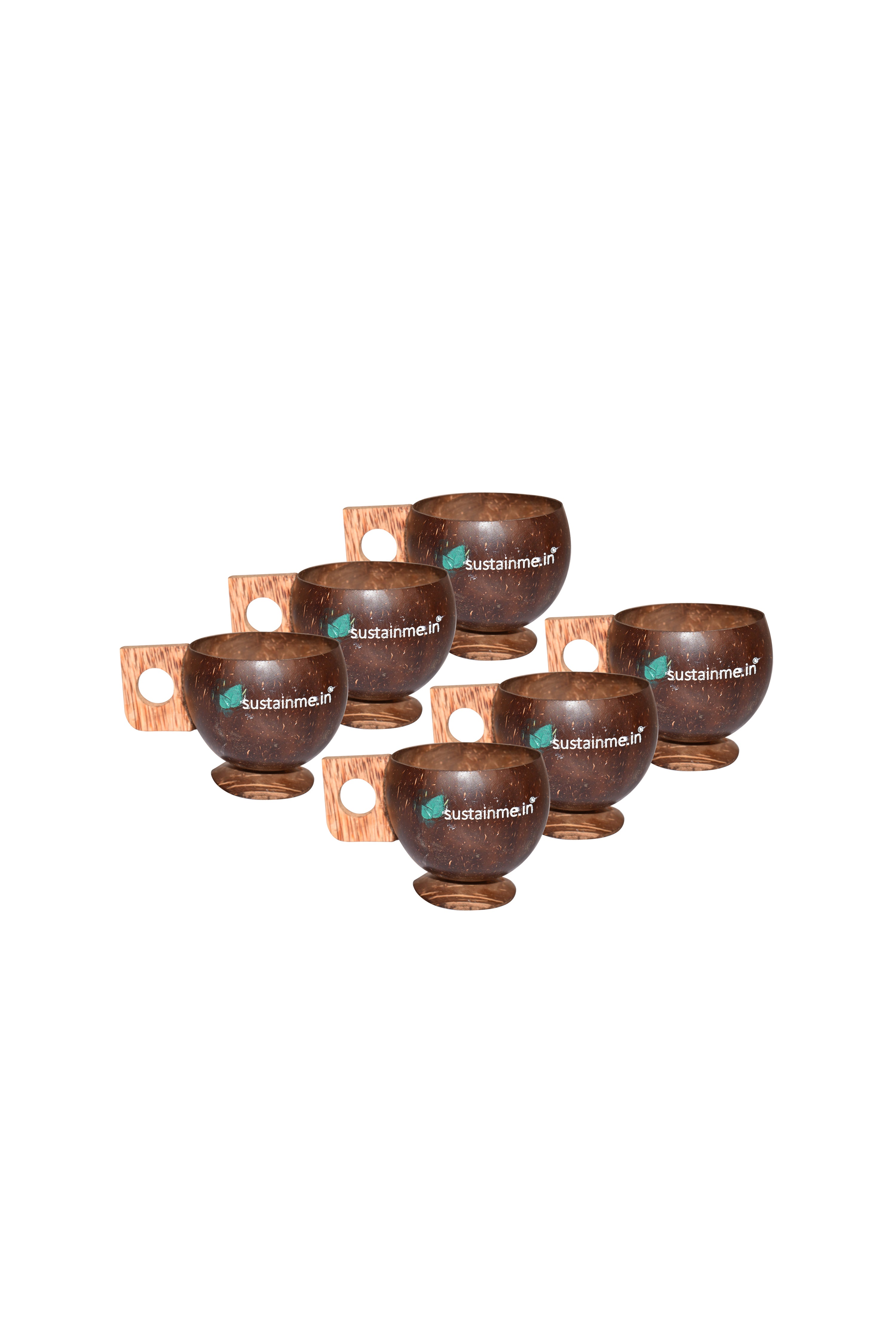 Coconut Shell COFFEE cup - small (set of 6) — image 1