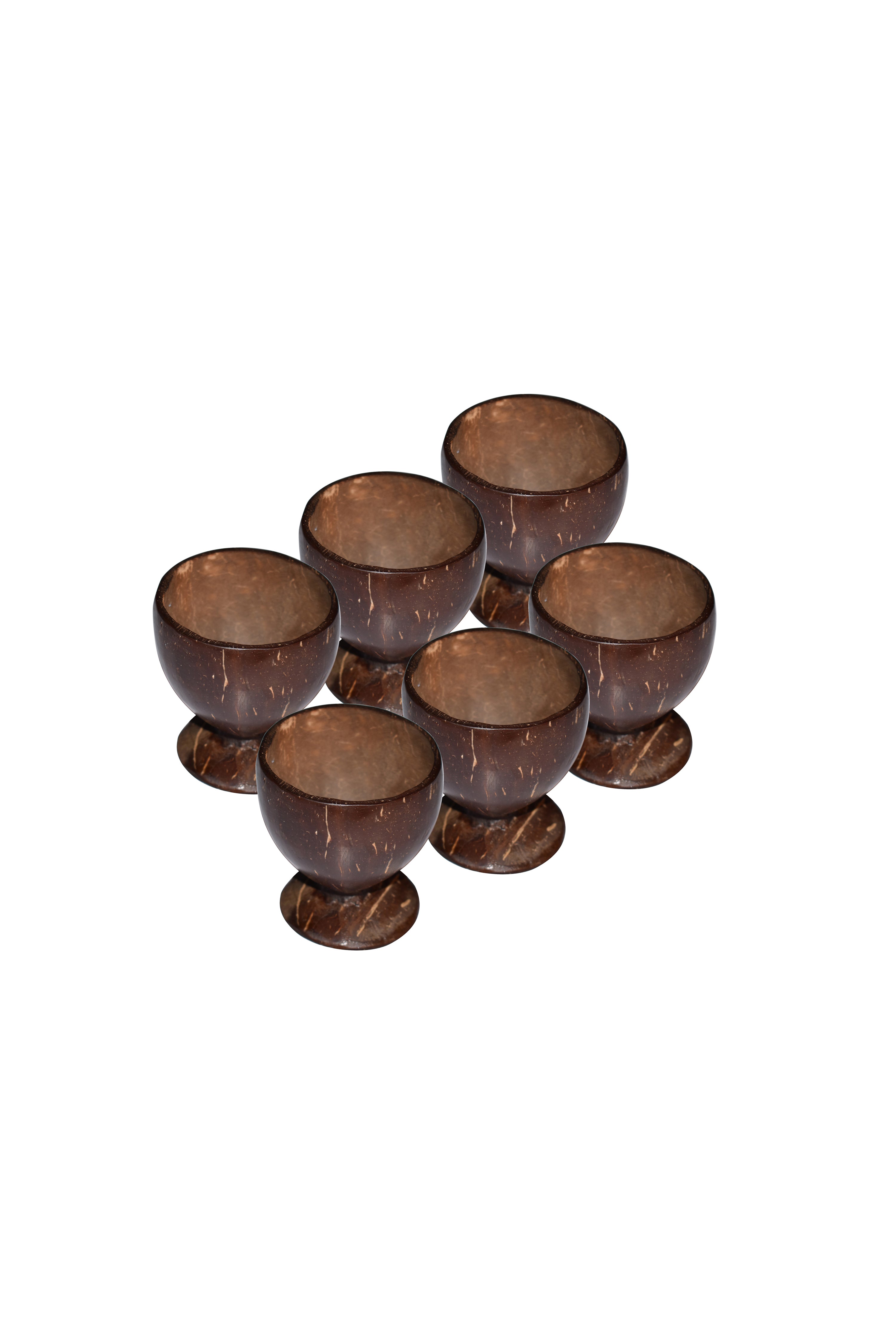 Coconut Shell wine cup - small (set of 6) — image 1