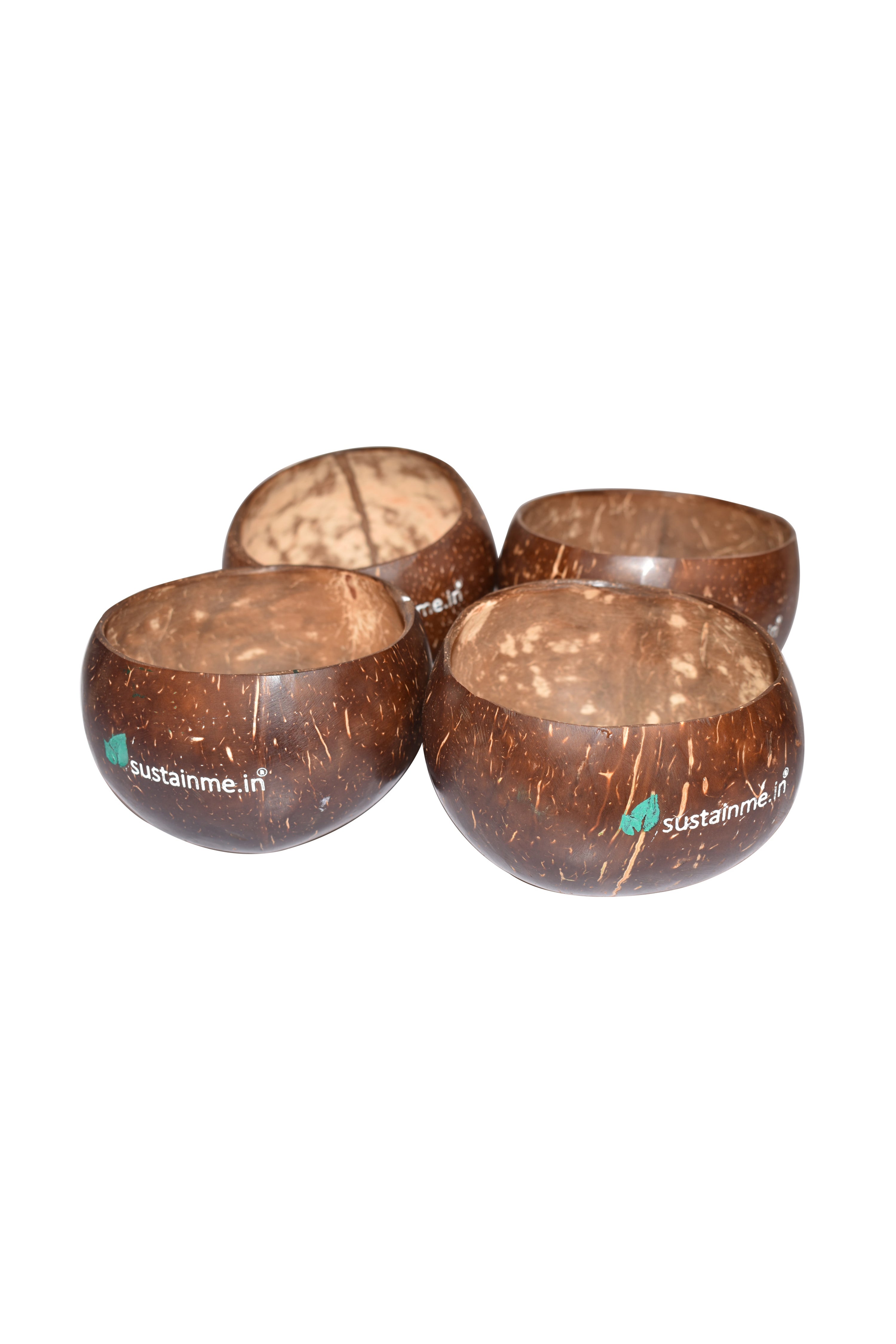 Jumbo Coconut Food Bowl (Set of 4) — image 1