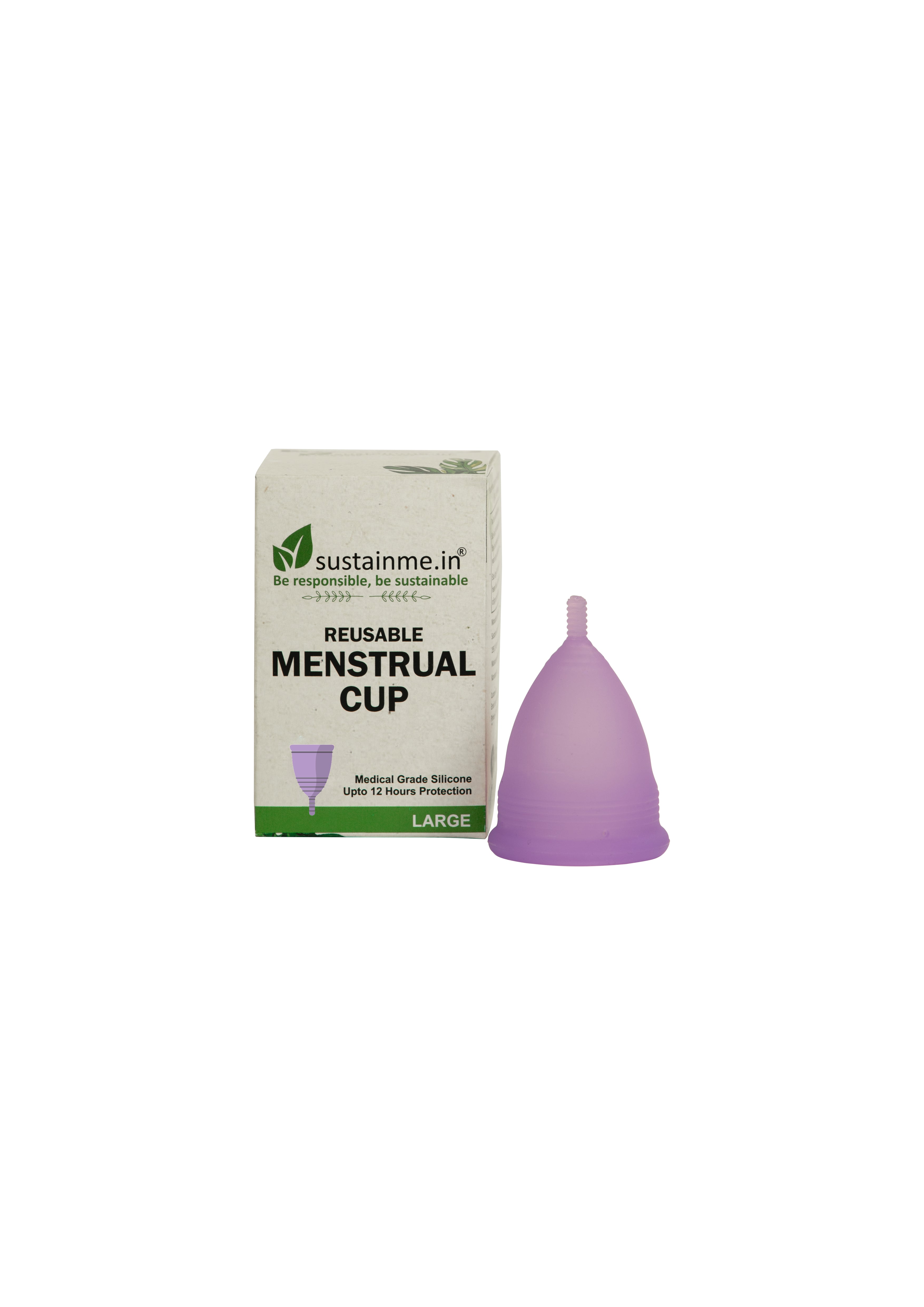REUSABLE MENSTRUAL CUP - LARGE — image 2