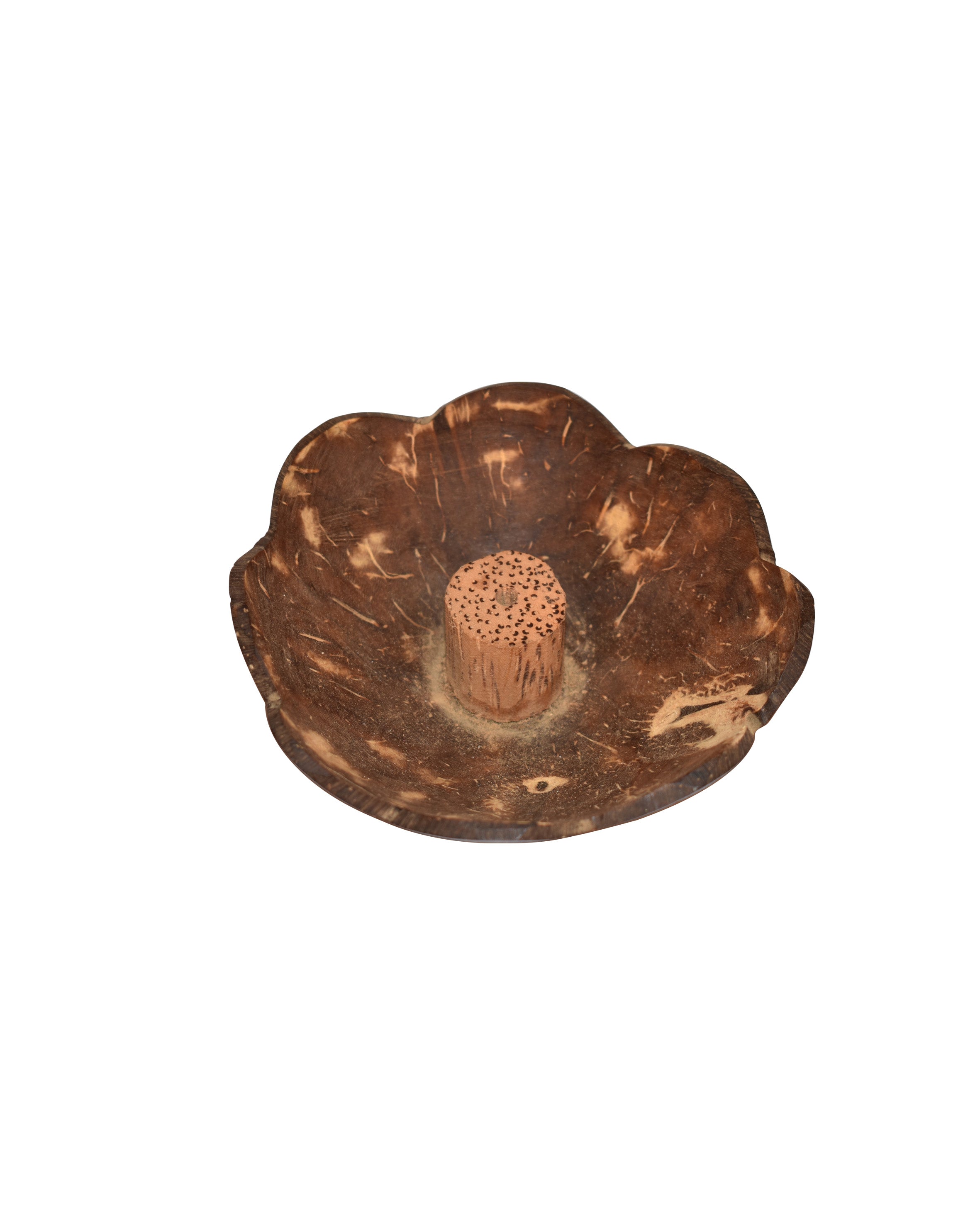 Handmade Coconut Shell agarbatti Stand — image 3