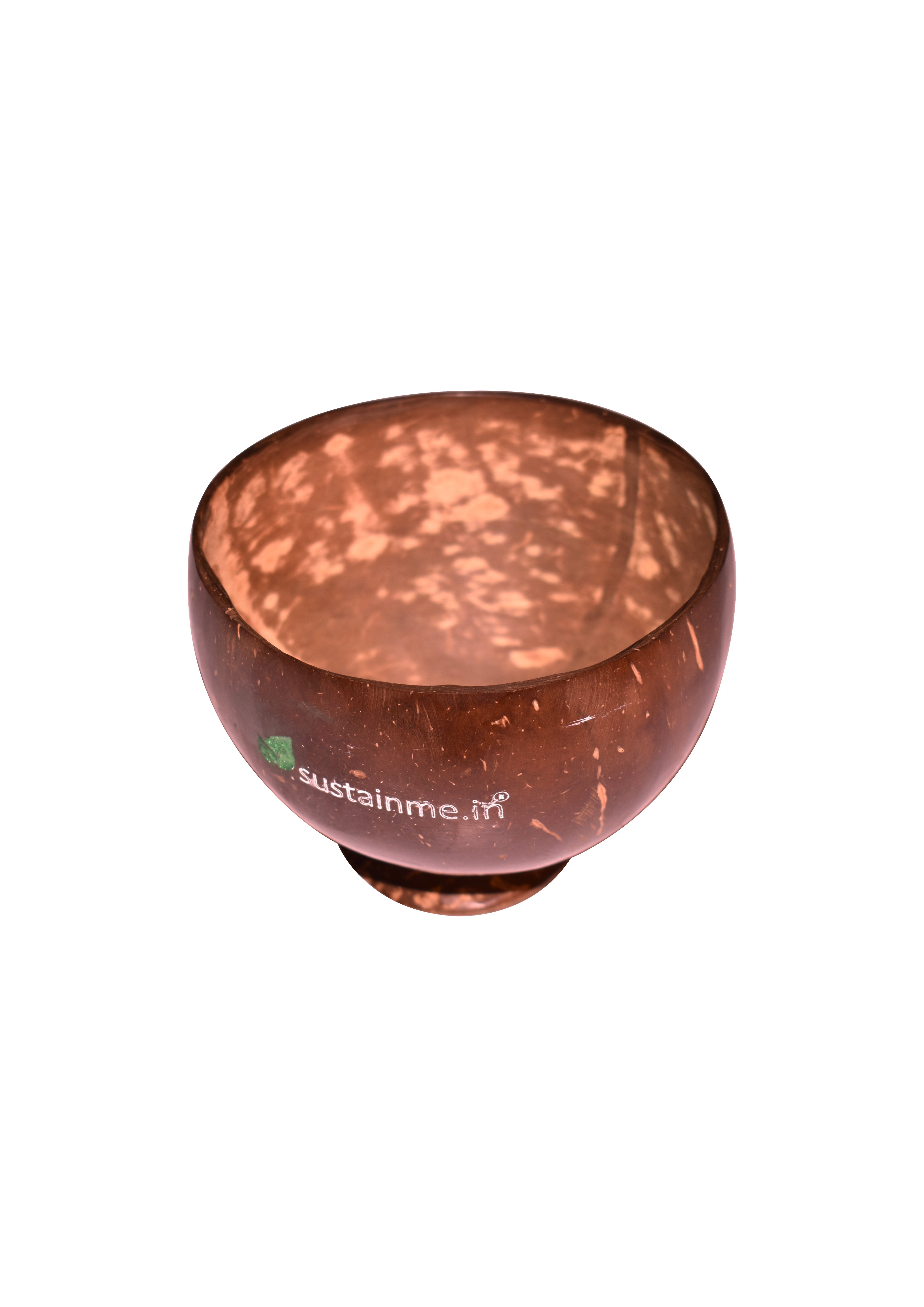 Jumbo Coconut Food Stand Bowl with Spoon — image 4