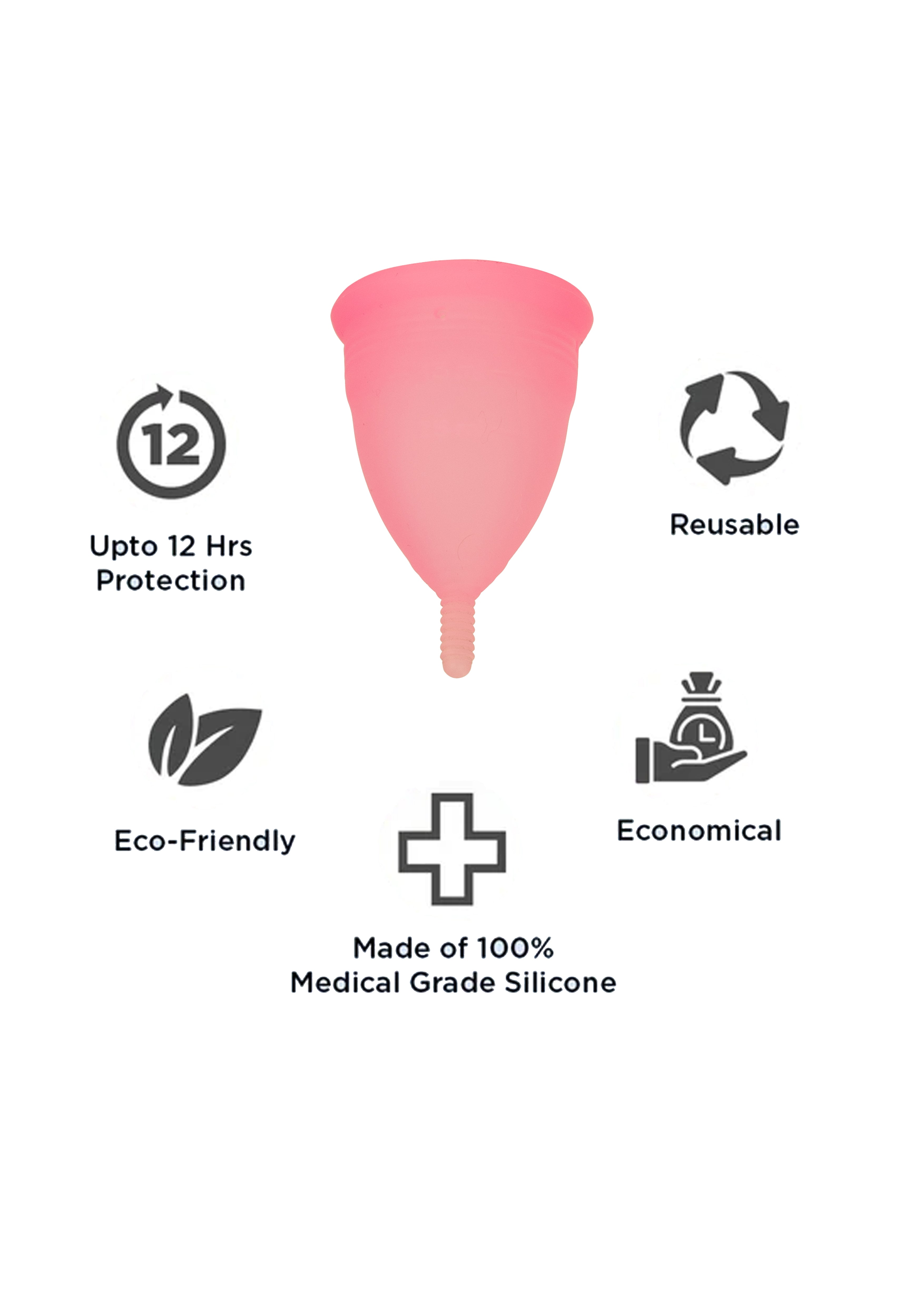 Reusable Menstrual Cup - MEDIUM — image 7