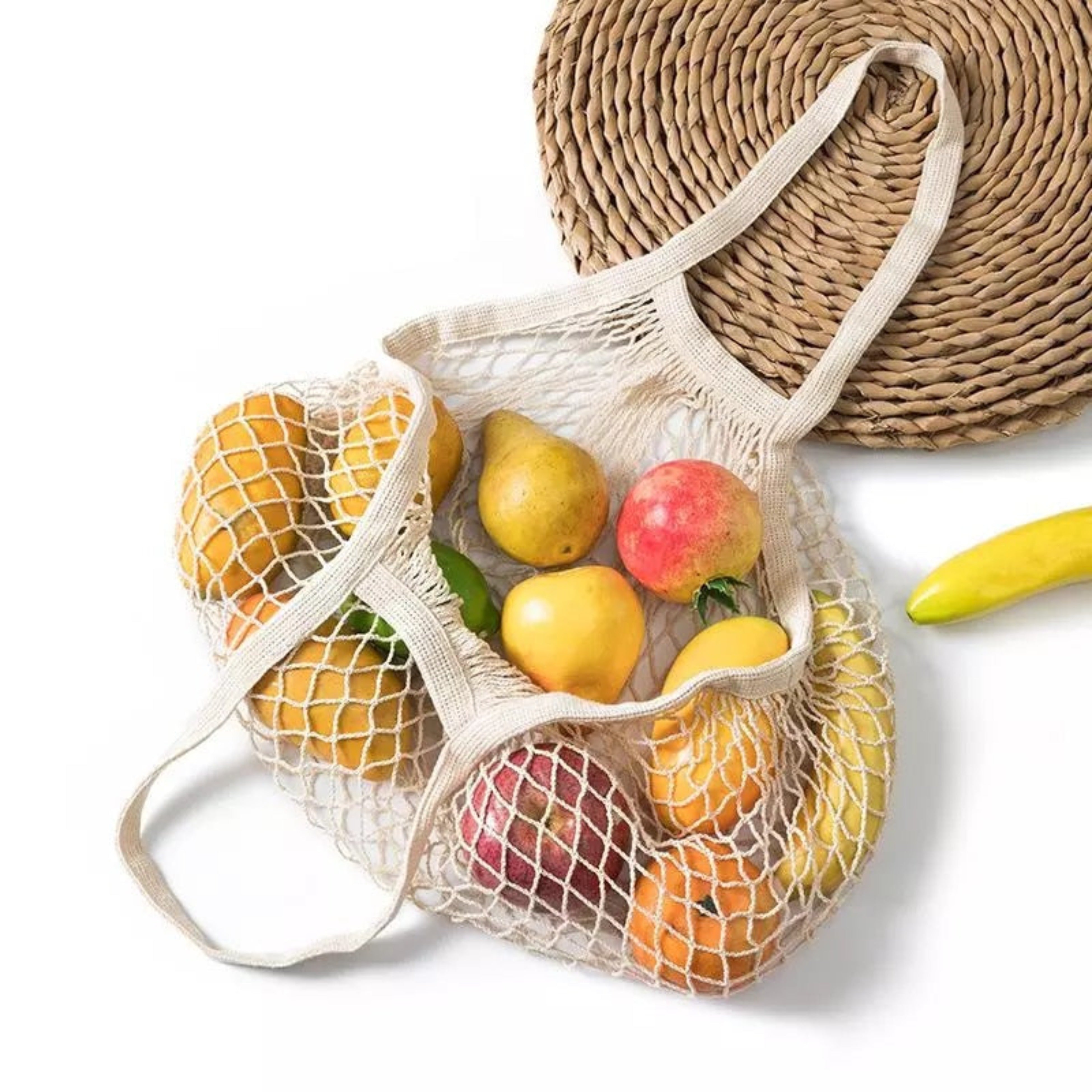 organic Cotton Mesh Shopping Bag - 1 pc — image 2