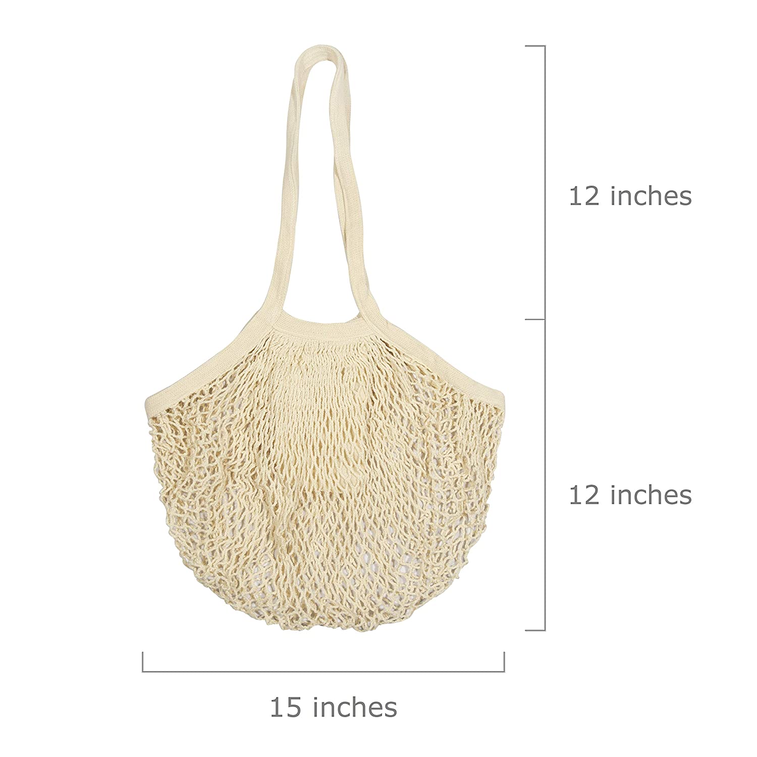 organic Cotton Mesh Shopping Bag - 1 pc — image 4