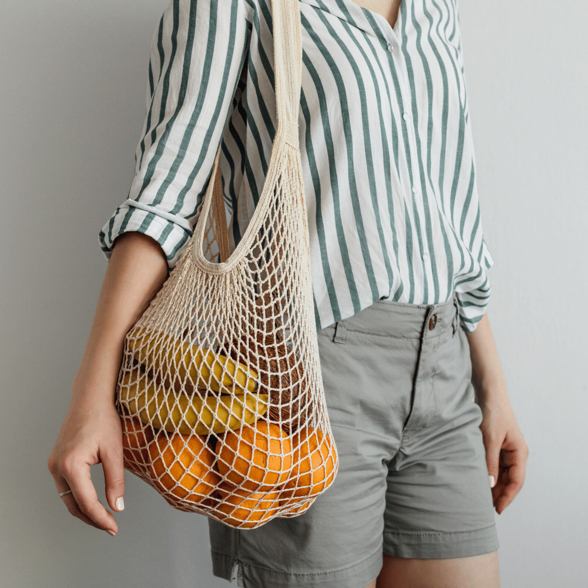 organic Cotton Mesh Shopping Bag - 1 pc — image 5