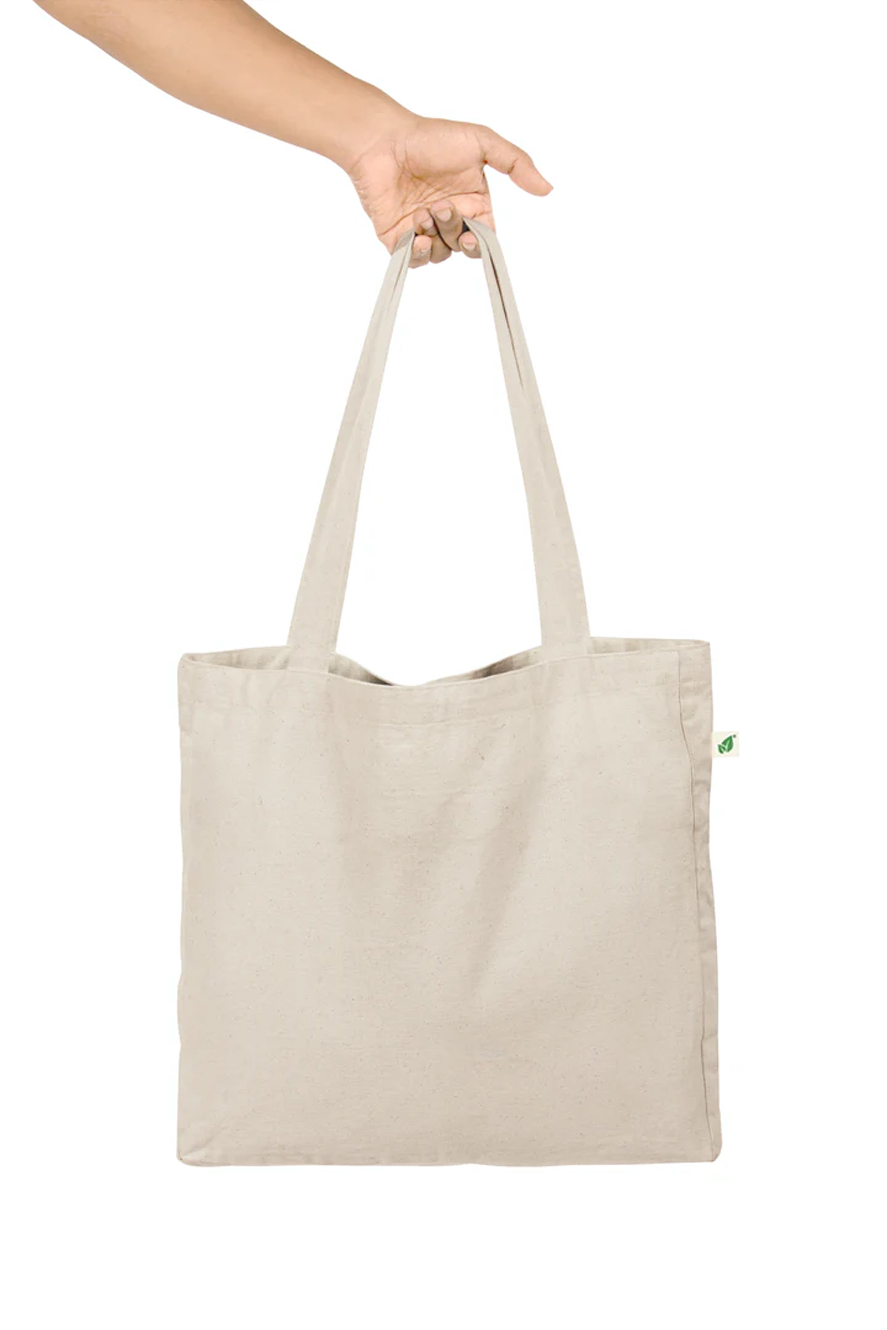 Organic Cotton Tote Bag With Gusset - 2 Pack — image 2