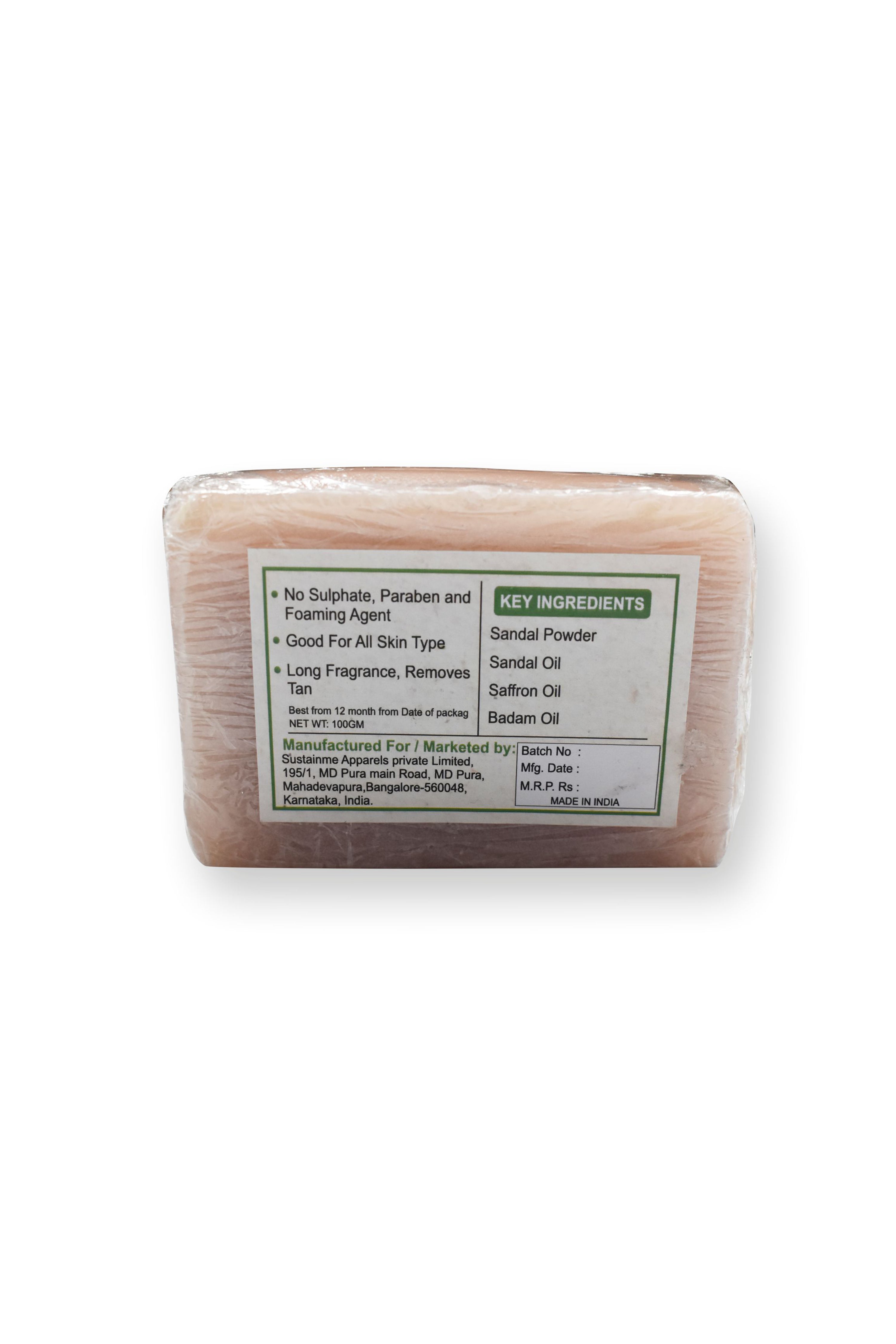 Pure Sandal Soap - Pack Of 2 — image 2