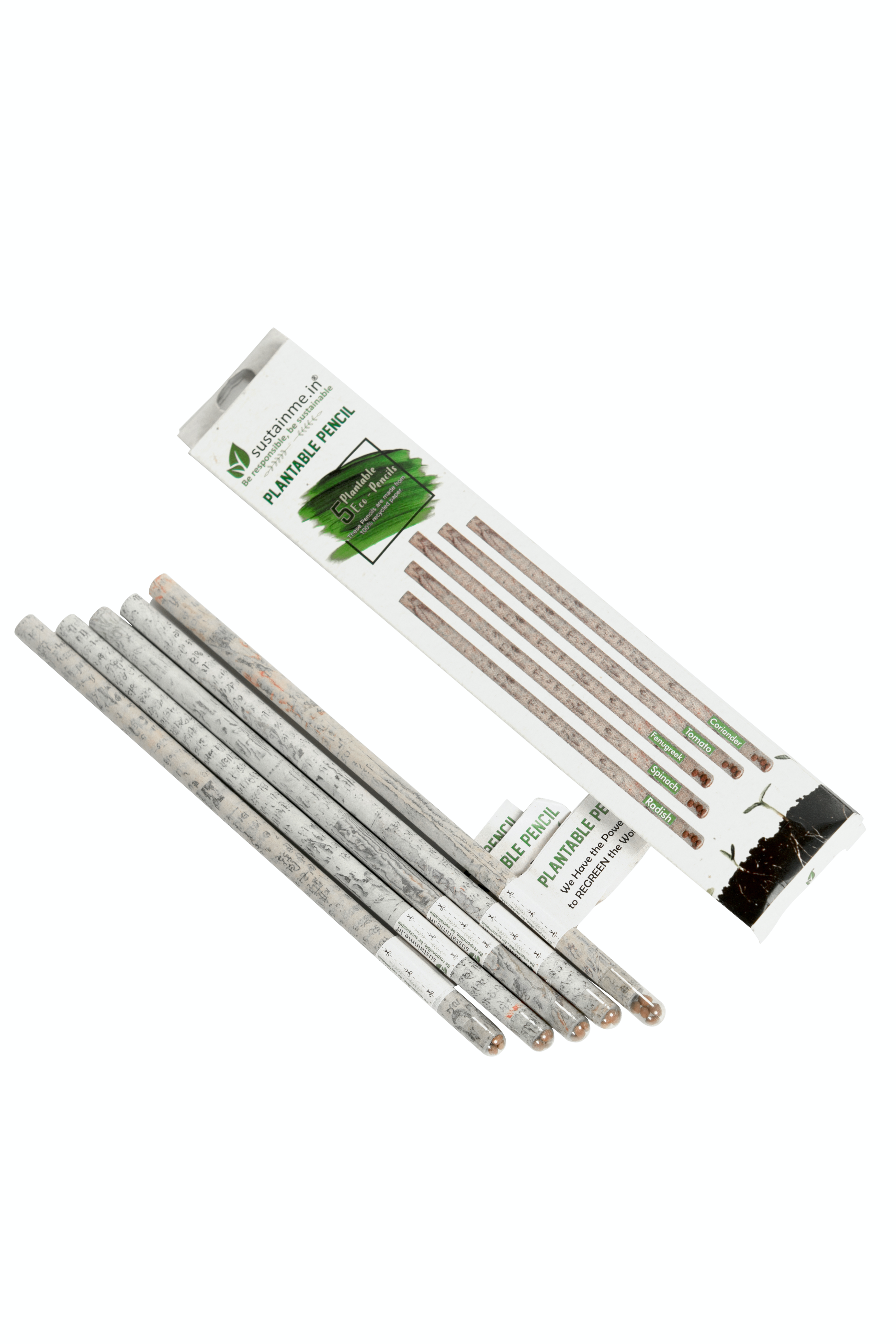 Recycled Paper Plantable Pencil 1 Pack — image 4