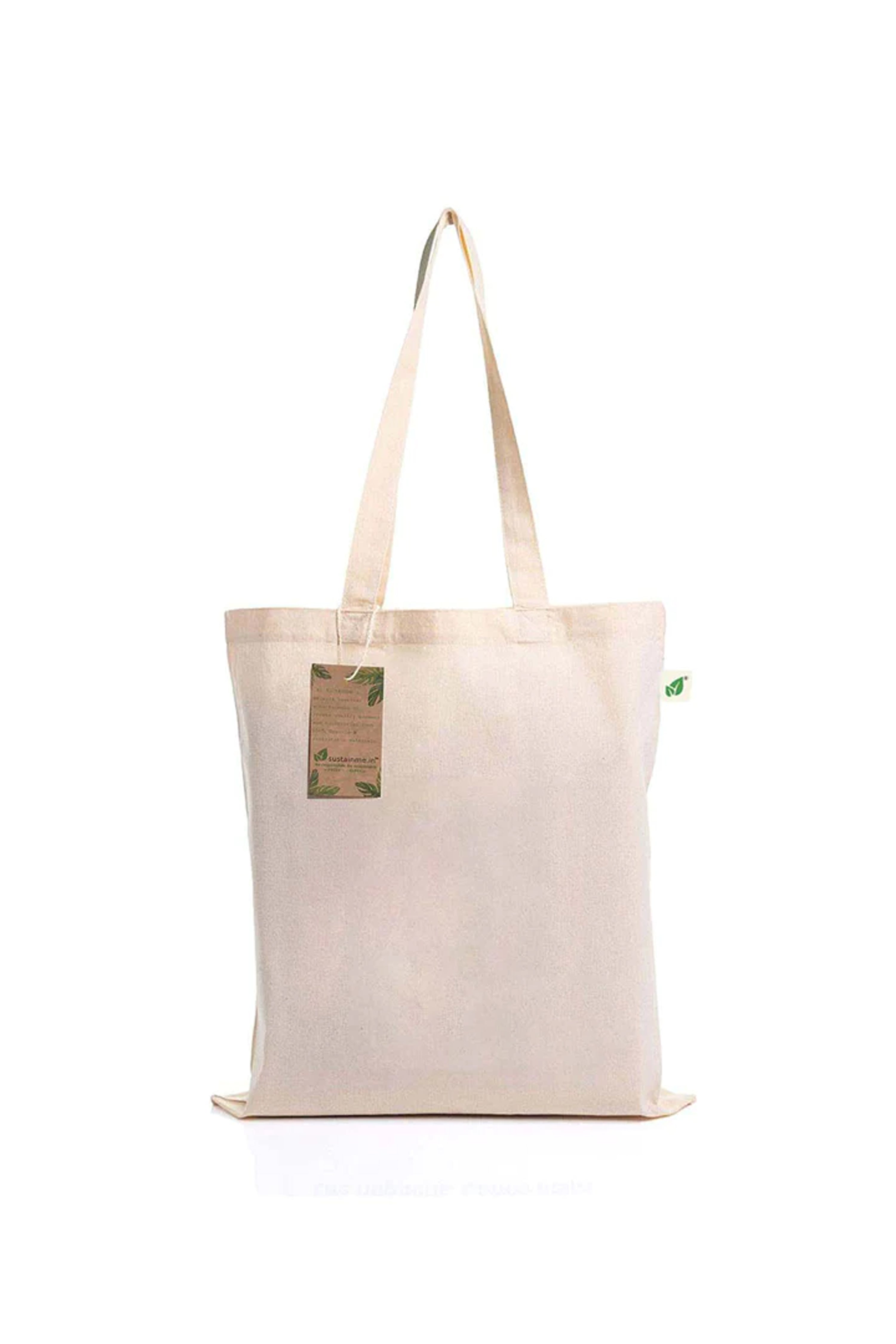 Organic Cotton Simple Tote bag - 2 Pack — image 2