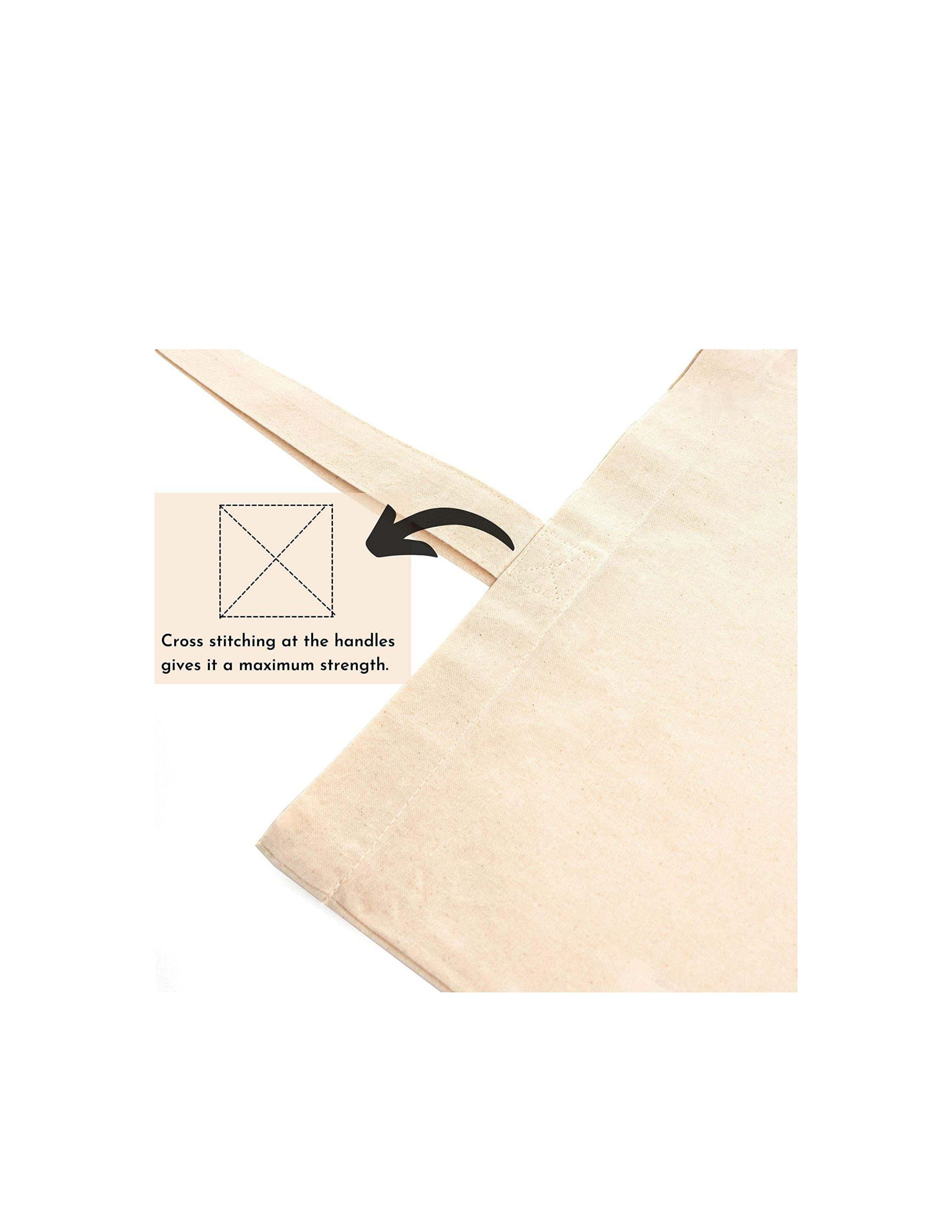 Organic Cotton Simple Tote bag - 2 Pack — image 5
