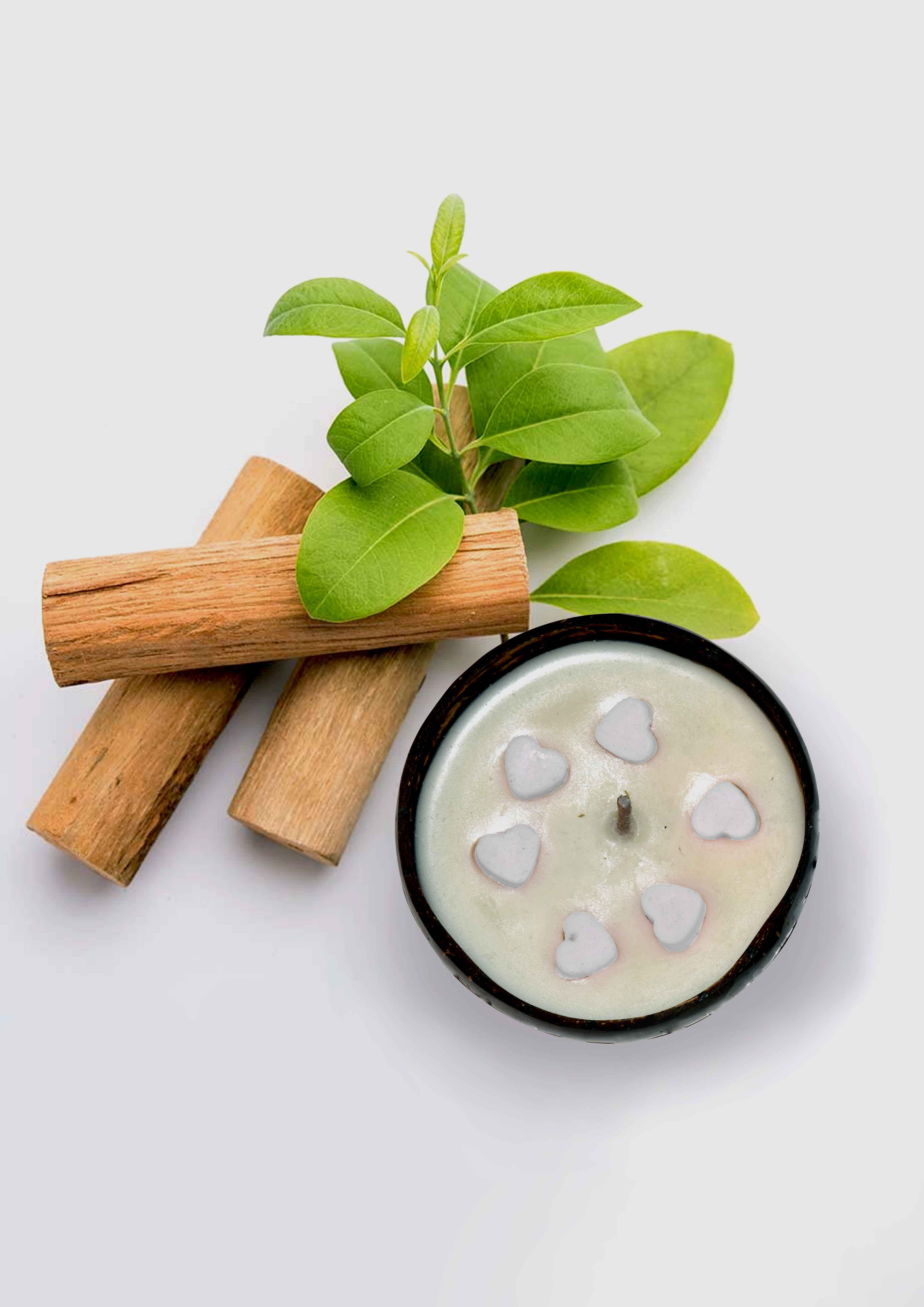 Sandal HANDMADE COCONUT SHELL CANDLE — image 2