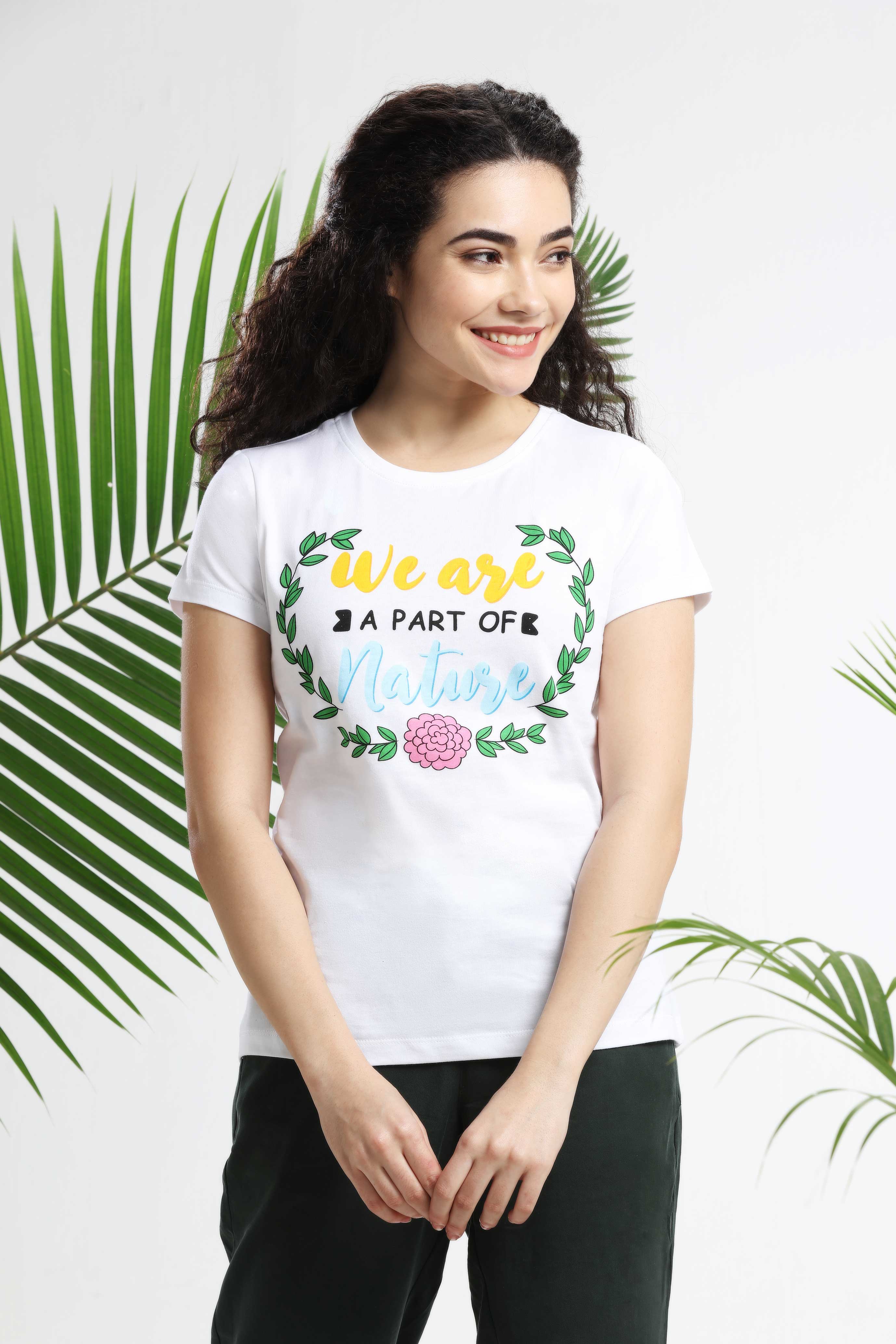 We are a part of Nature Womens T-Shirt — image 1