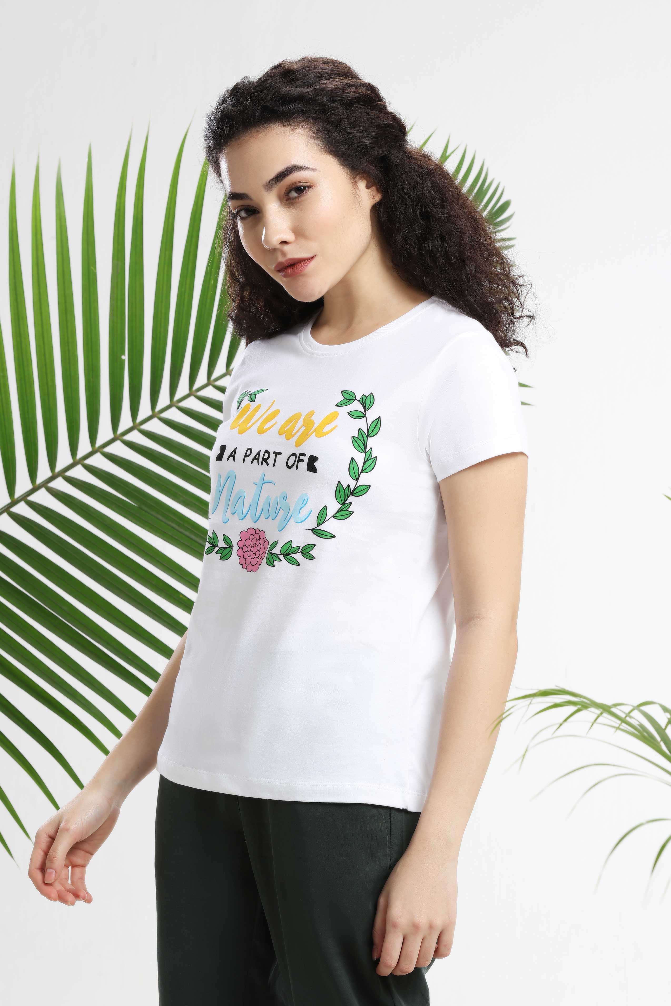 We are a part of Nature Womens T-Shirt — image 2