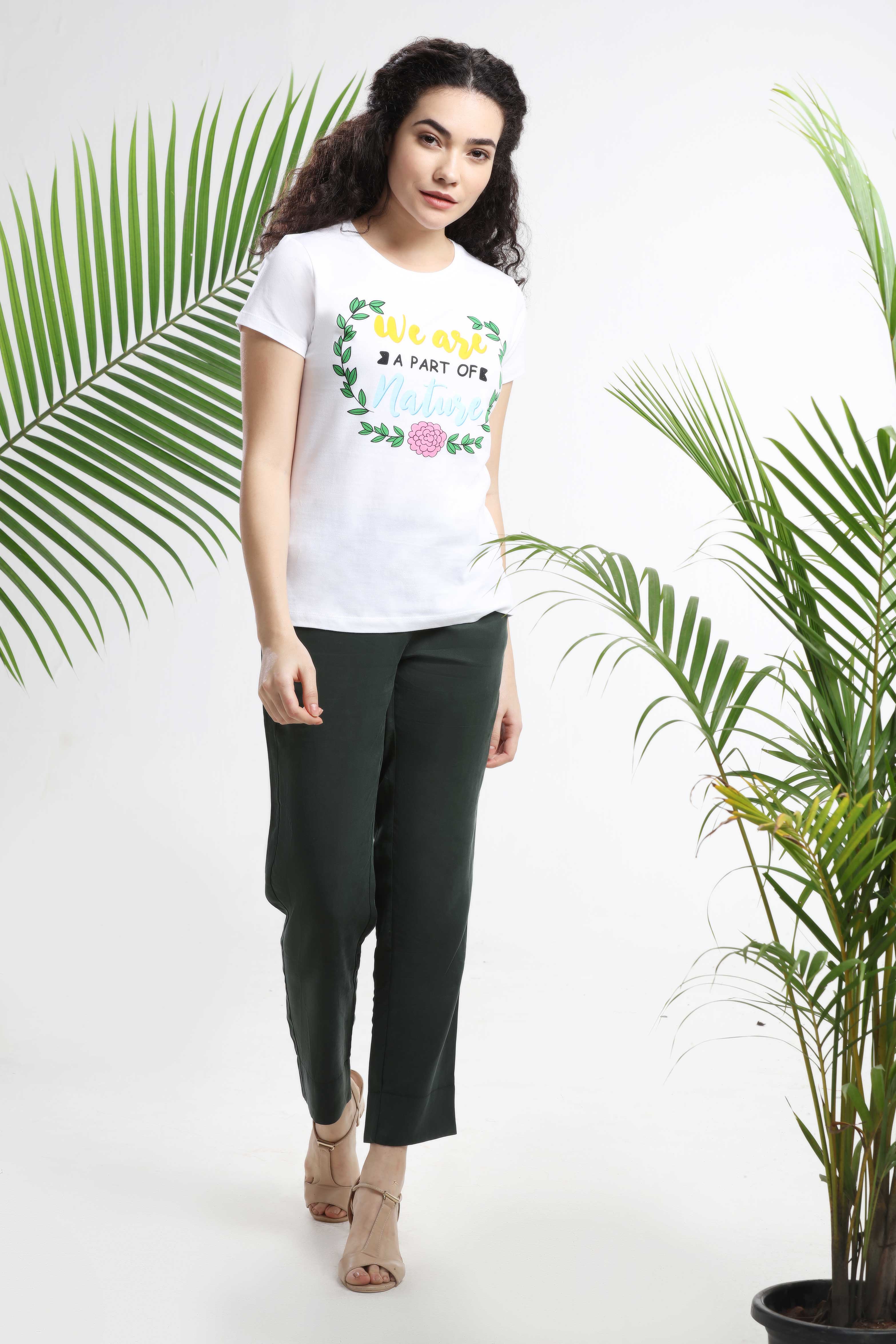 We are a part of Nature Womens T-Shirt — image 5